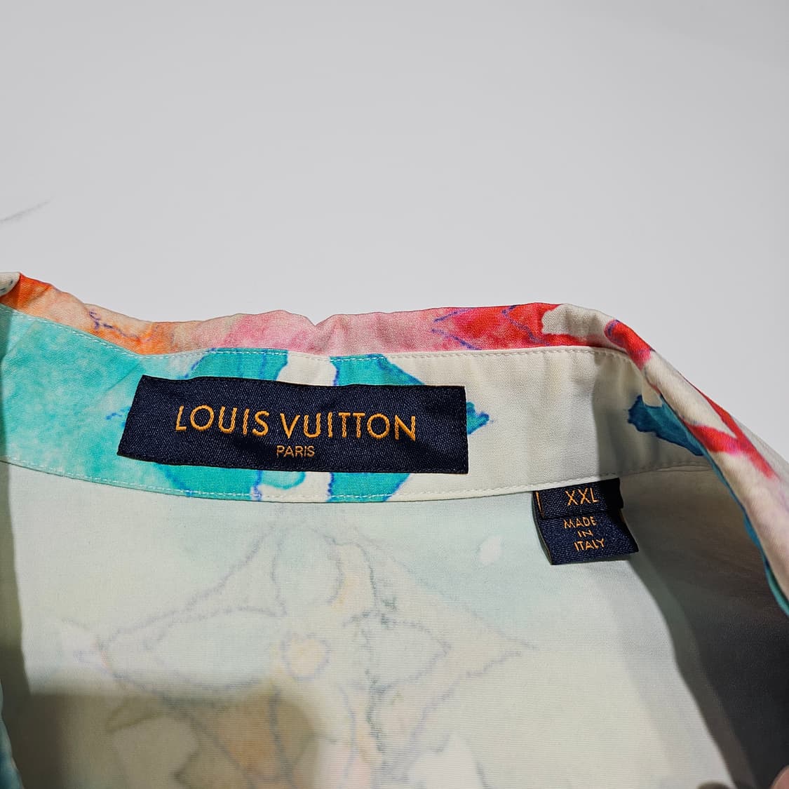 루이비통 워터컬러 모노그램 반팔 셔츠[3L] 상품이미지3