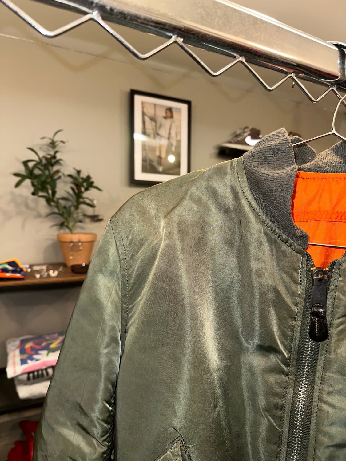 90’s Alpha Industries Ma-1 USA flight 상품이미지5