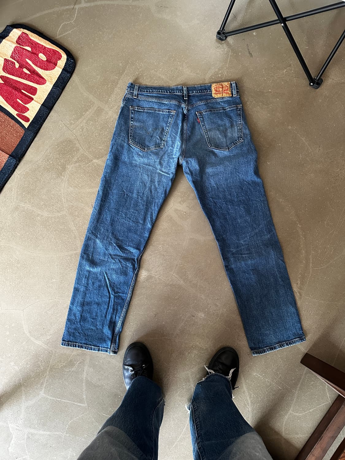 Levis 리바이스 505 레귤러 핏 데님 팬츠 w36 상품이미지1