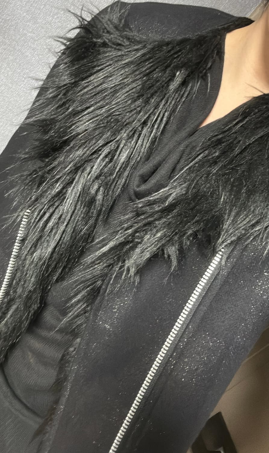 꼼데가르송 옴므 플러스 퍼 라이더 자켓 상품이미지2