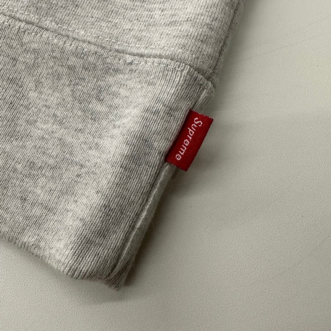 SUPREME 슈프림 스몰 박스 로고 헤더 그레이 크루넥 맨투맨 상품이미지5