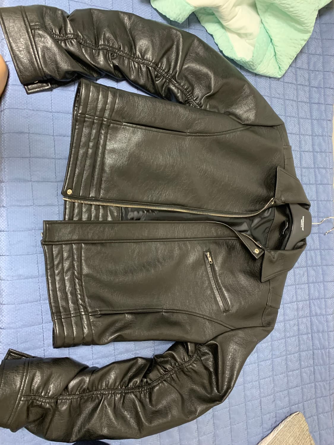 파아카이브 퍼커링 레더자켓  상품이미지1