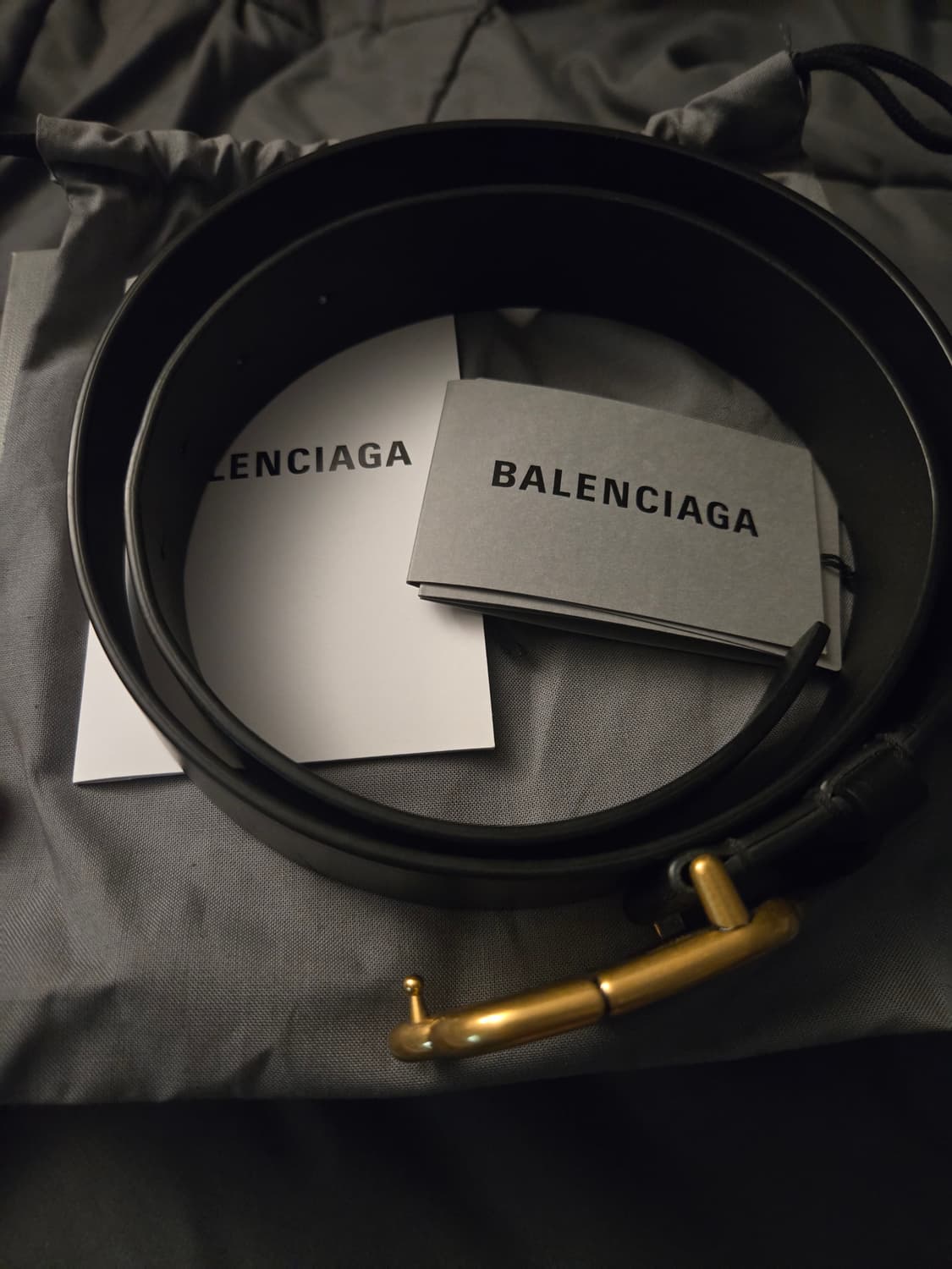 발렌시아가 BB로고 벨트 90CM 상품이미지1