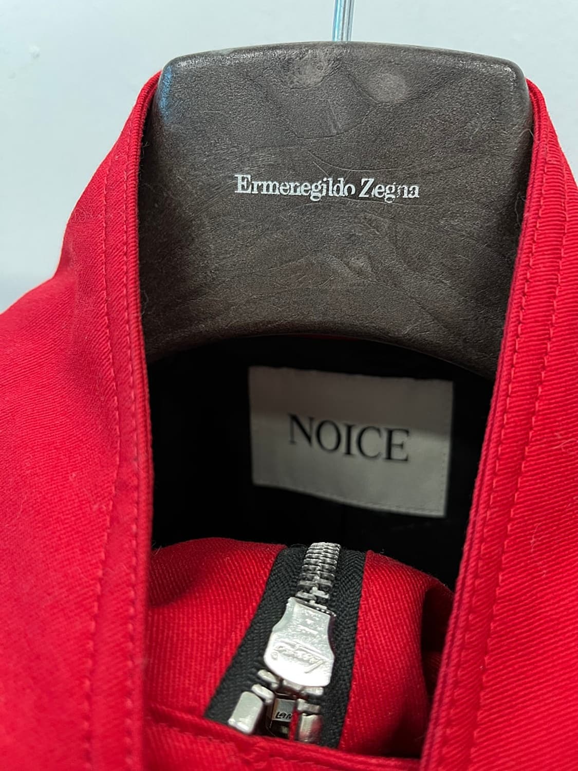 100) 노이스 레드 헤링턴자켓 상품이미지5