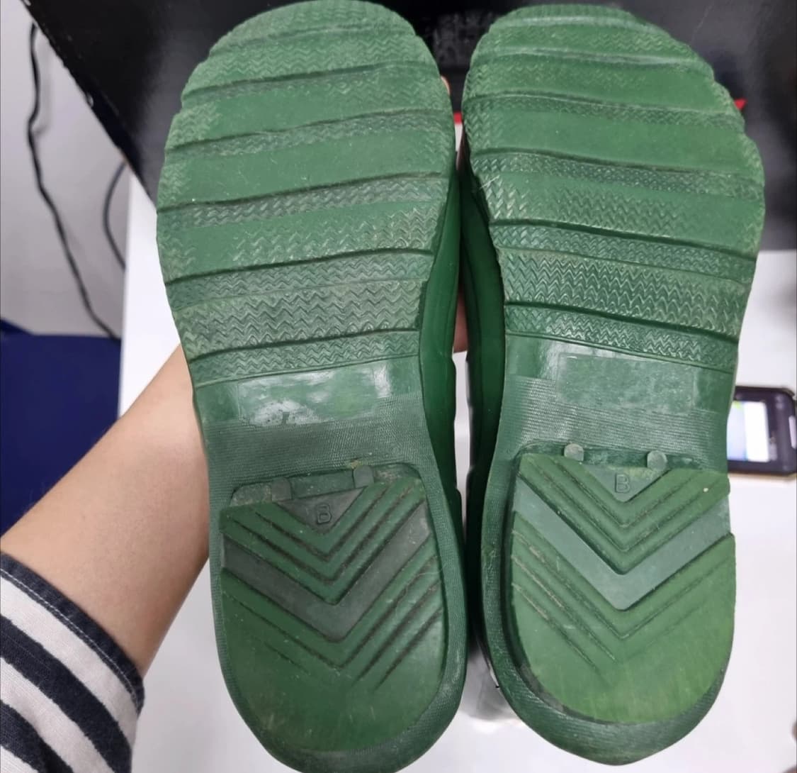 헌터 롱 레인부츠 다크 그린 UK4 235-240 (37) 상품이미지4