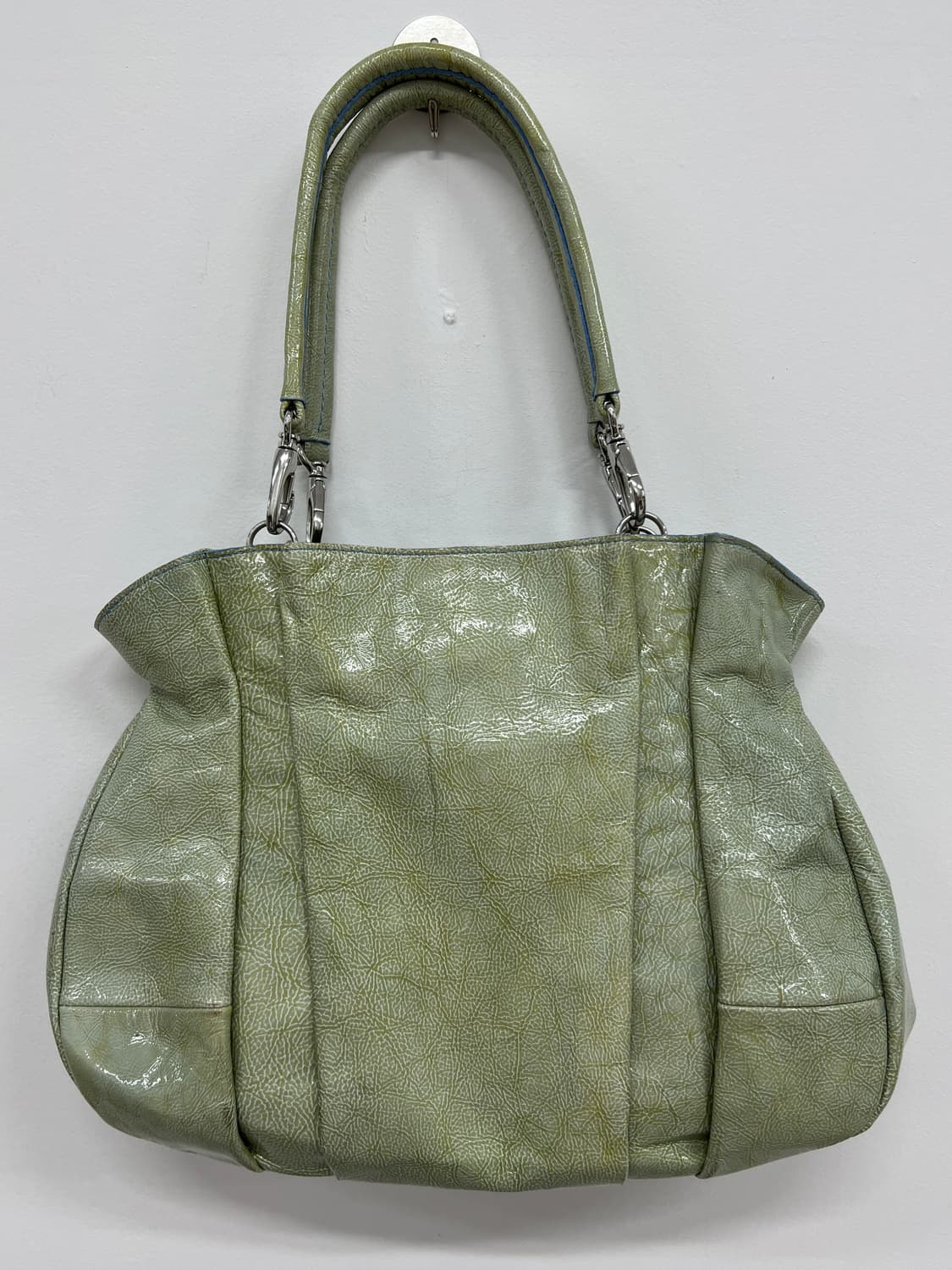 leather soft green shoulderbag 상품이미지4
