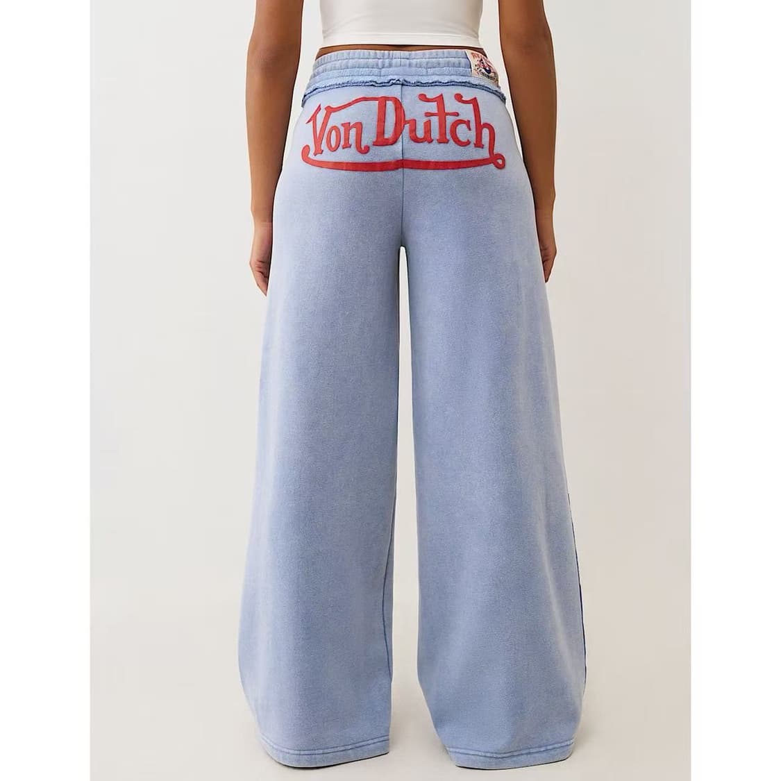 트루 릴리젼 X 본더치 워시드 와이드 스웻팬츠 상품이미지2