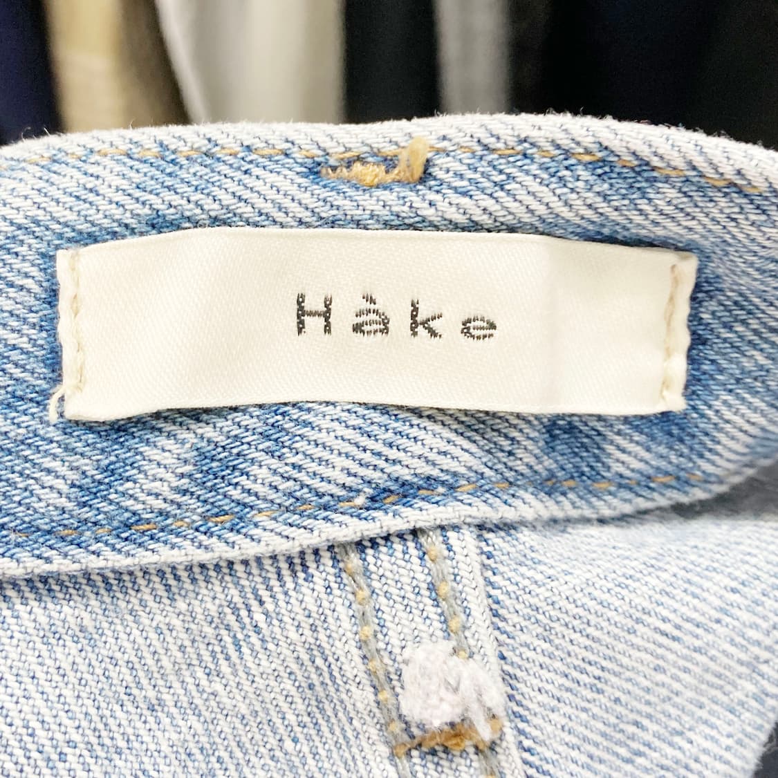 HAKE 여성청반바지 하이웨스트 M 진스센스 상품이미지3