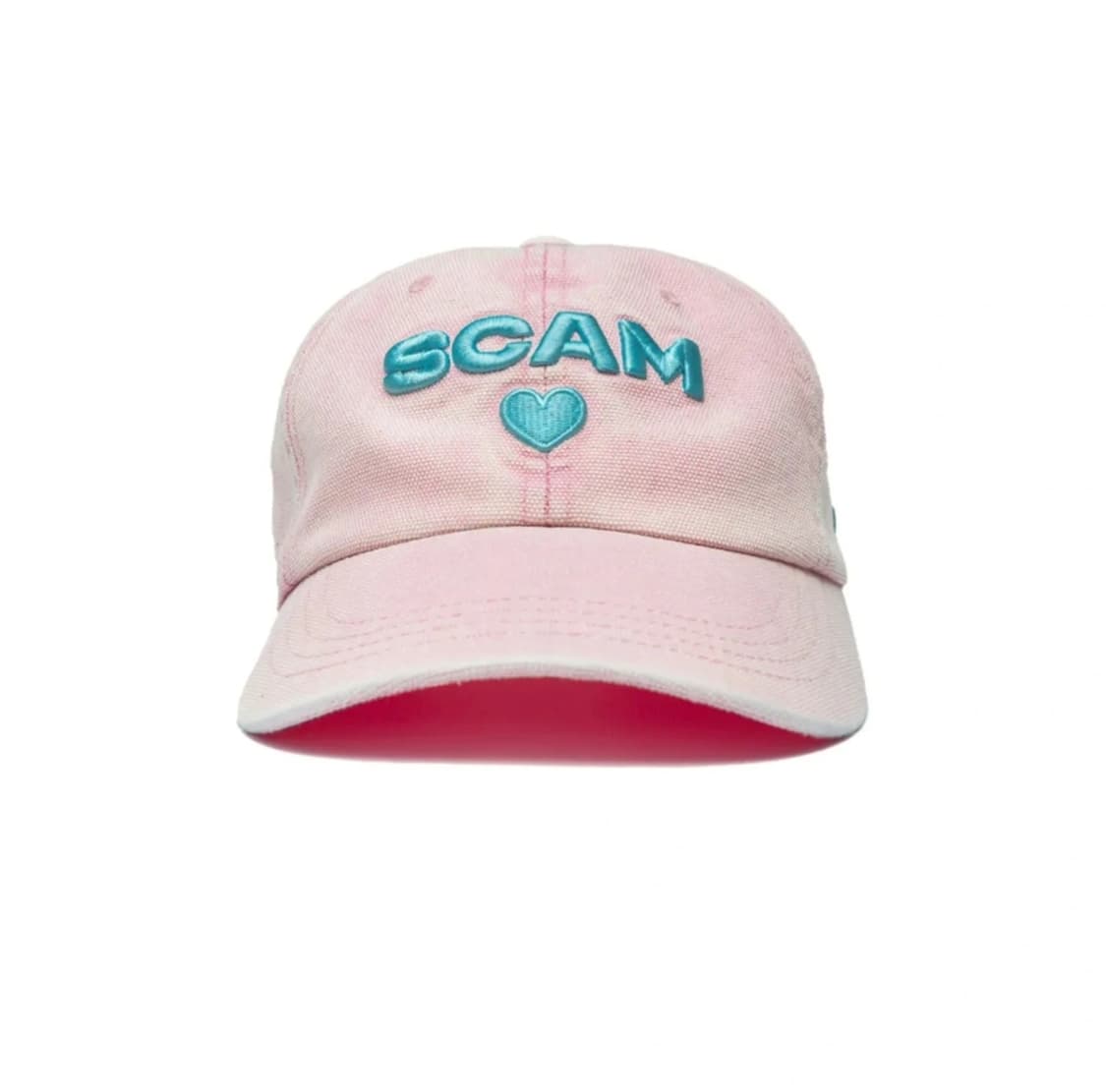 [스키즘인듀싱] SCAM 캔버스 캡 핑크 미개봉 상품이미지1