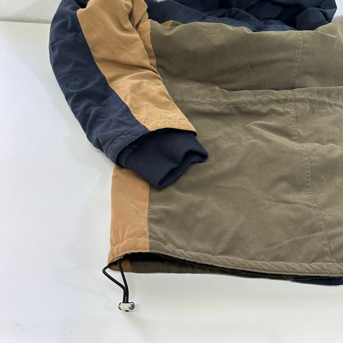 L 퀵실버 멀티컬러 기본로고 투웨이 누빔후드점퍼 상품이미지8