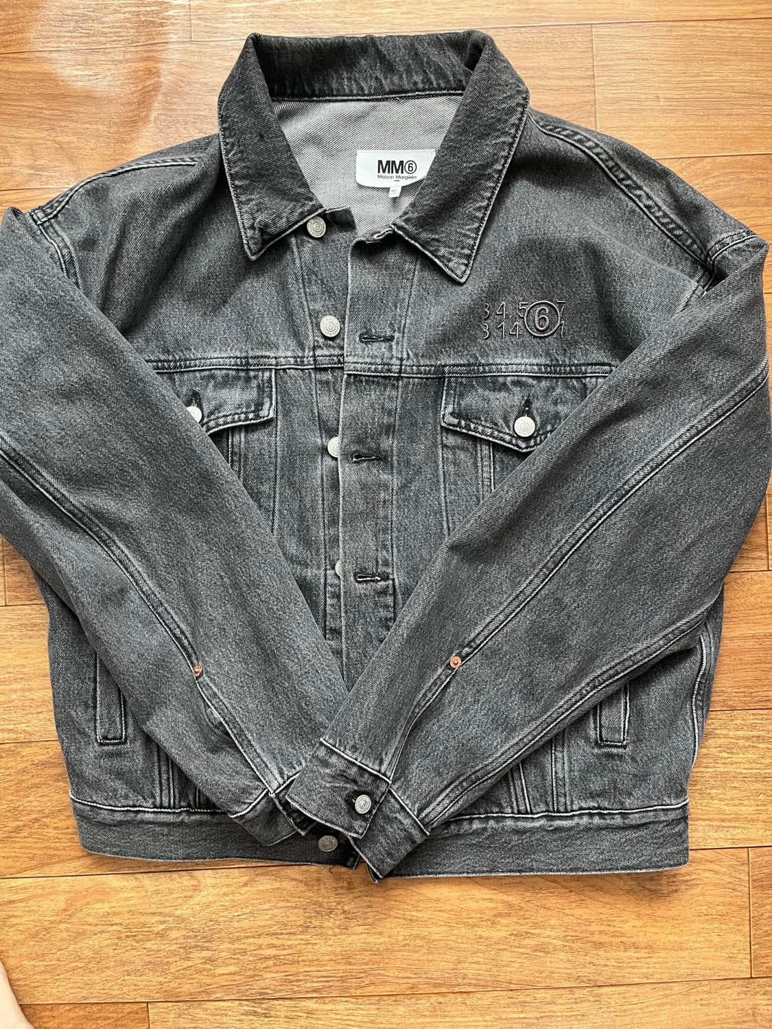 MM6 마르지엘라 데님흑청자켓 44 상품이미지1