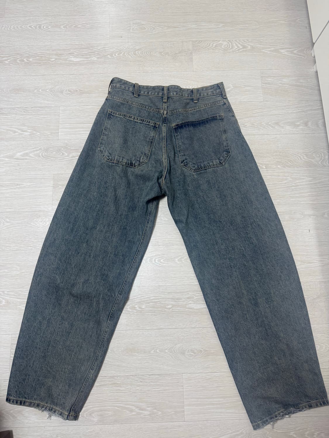 해칭룸 커브드진 빈티지블루4사이즈 상품이미지4