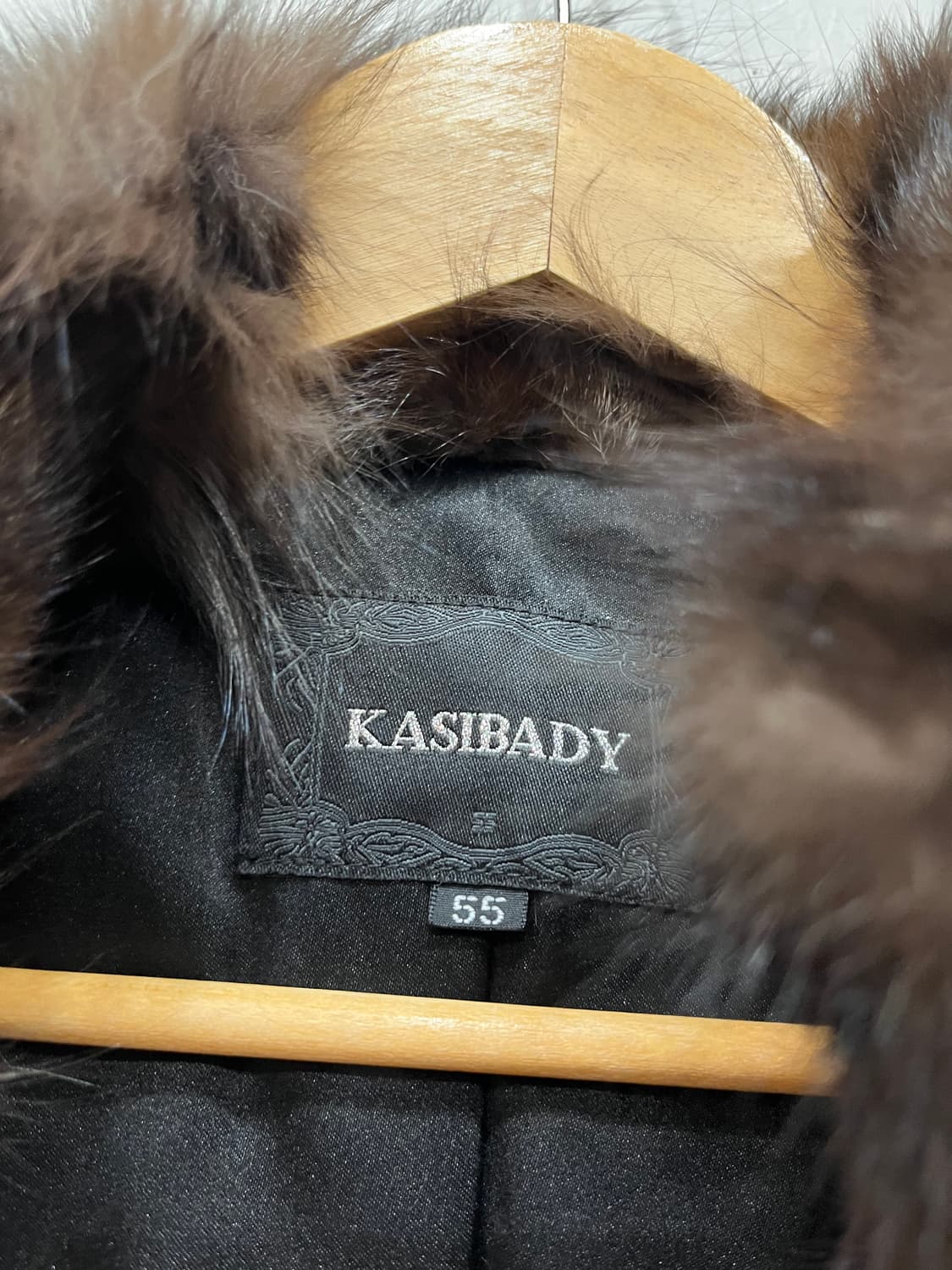 KASIBADY 양가죽 폭스퍼 집업 베스트  상품이미지4