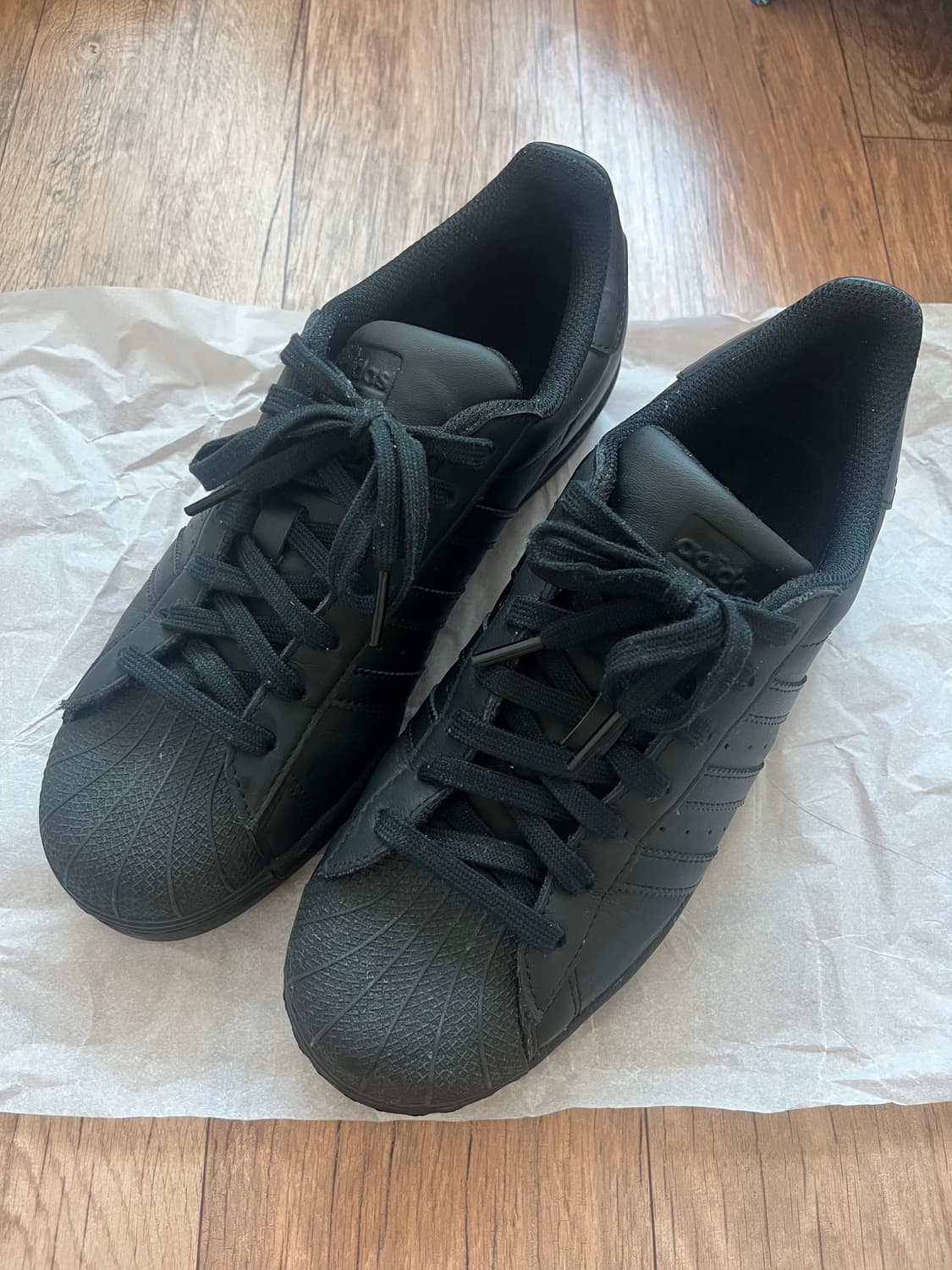 아디다스 슈퍼스타 트리플 블랙 상품이미지3