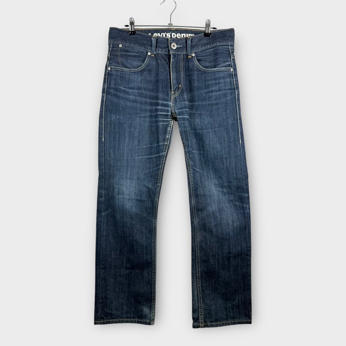 (32/33) 리바이스 523 스트레이트 핏 진청 데님 팬츠 상품이미지1