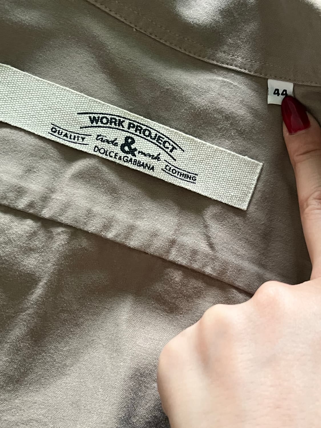 Dolce & Gabbana Work Project Shirt / 돌체앤 상품이미지4