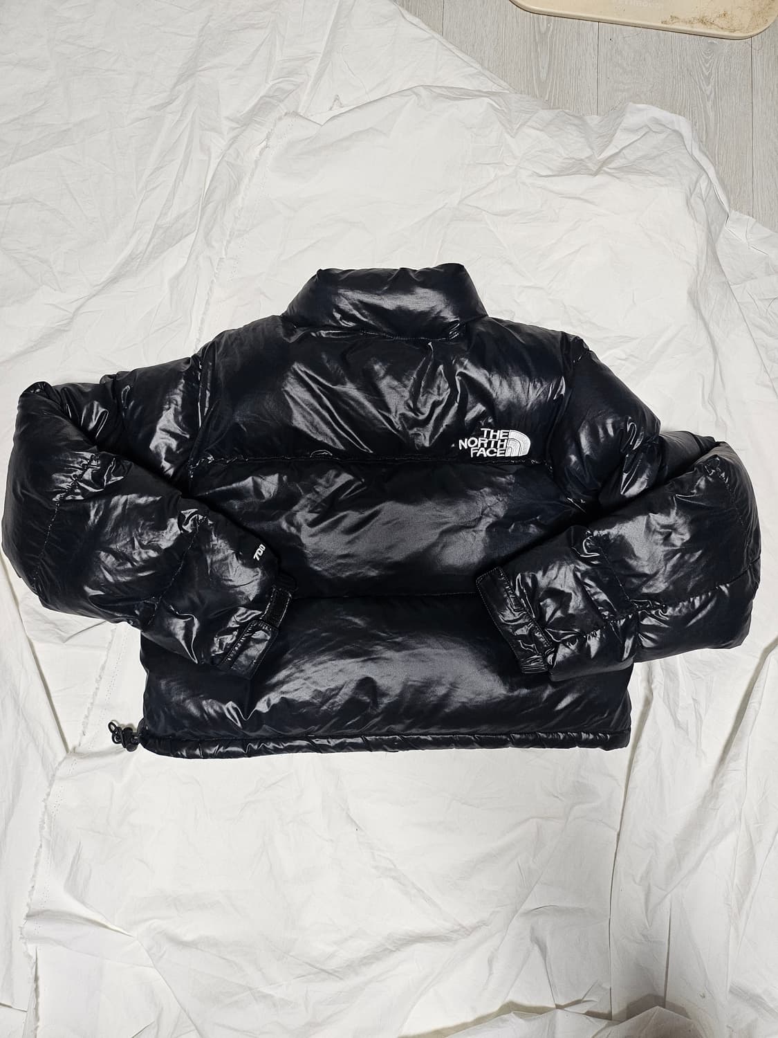 노스페이스 크롭 눕시 숏 눕시 유광 블랙 M 상품이미지2