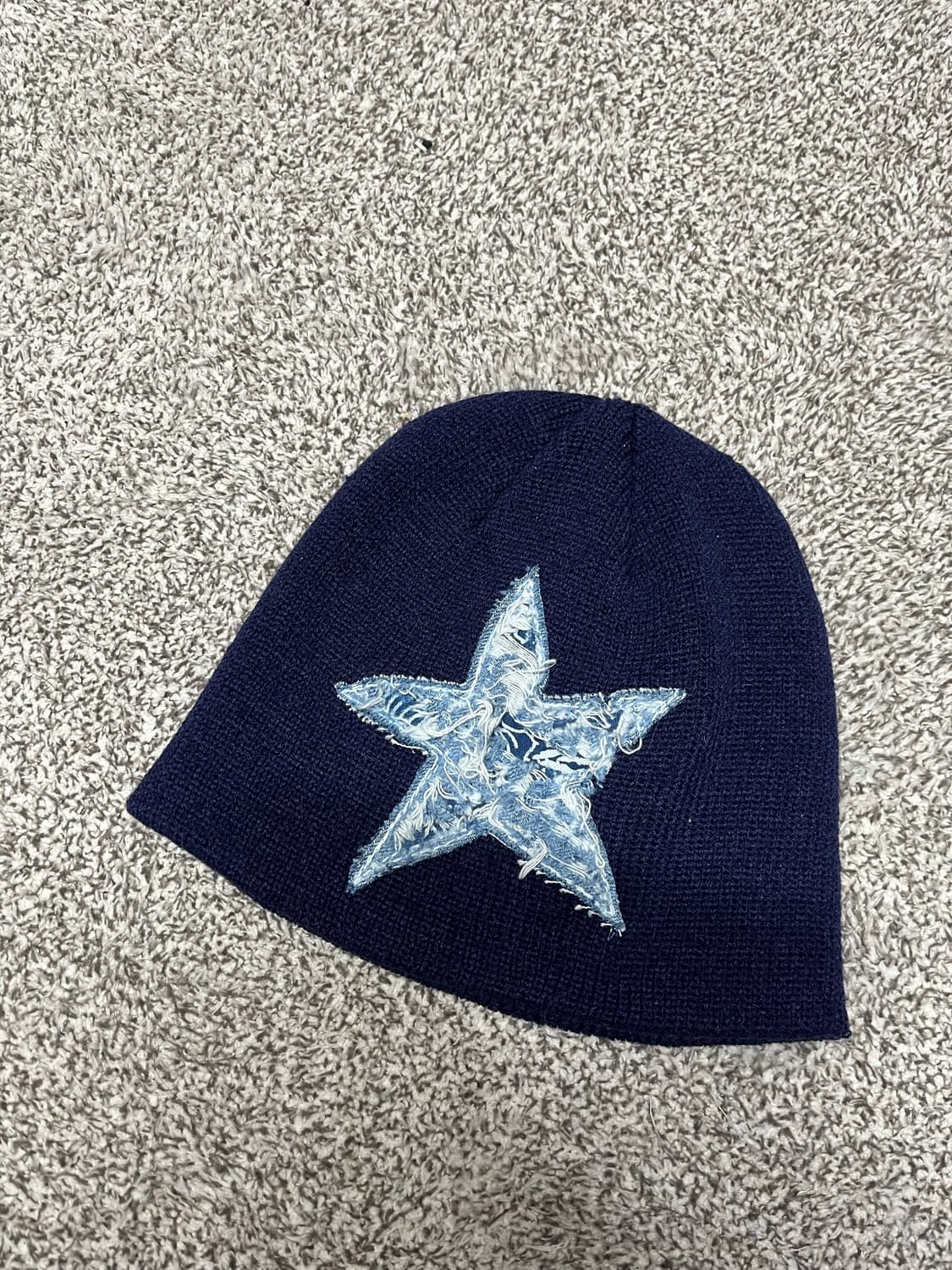 Distressed star beanie 상품이미지2