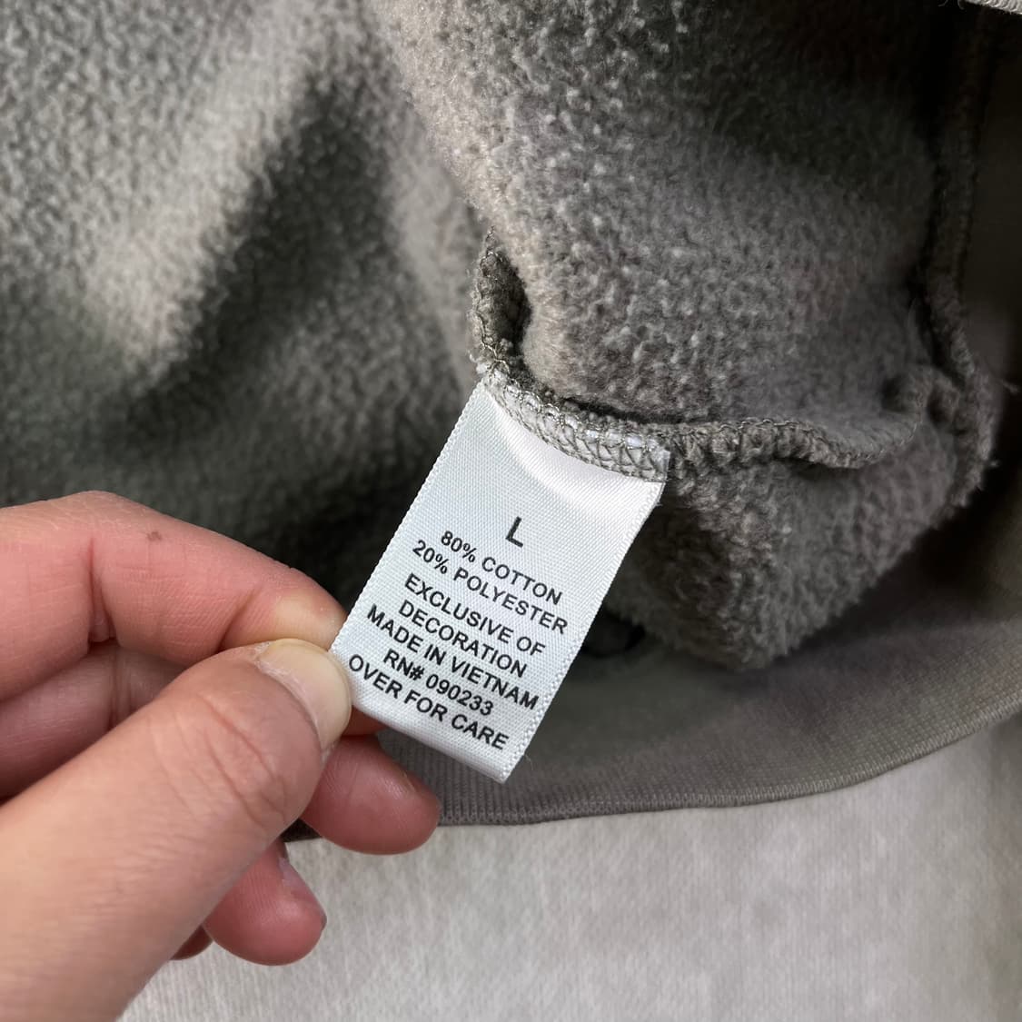 105 피오갓 에센셜 피그먼트 후드티 상품이미지6