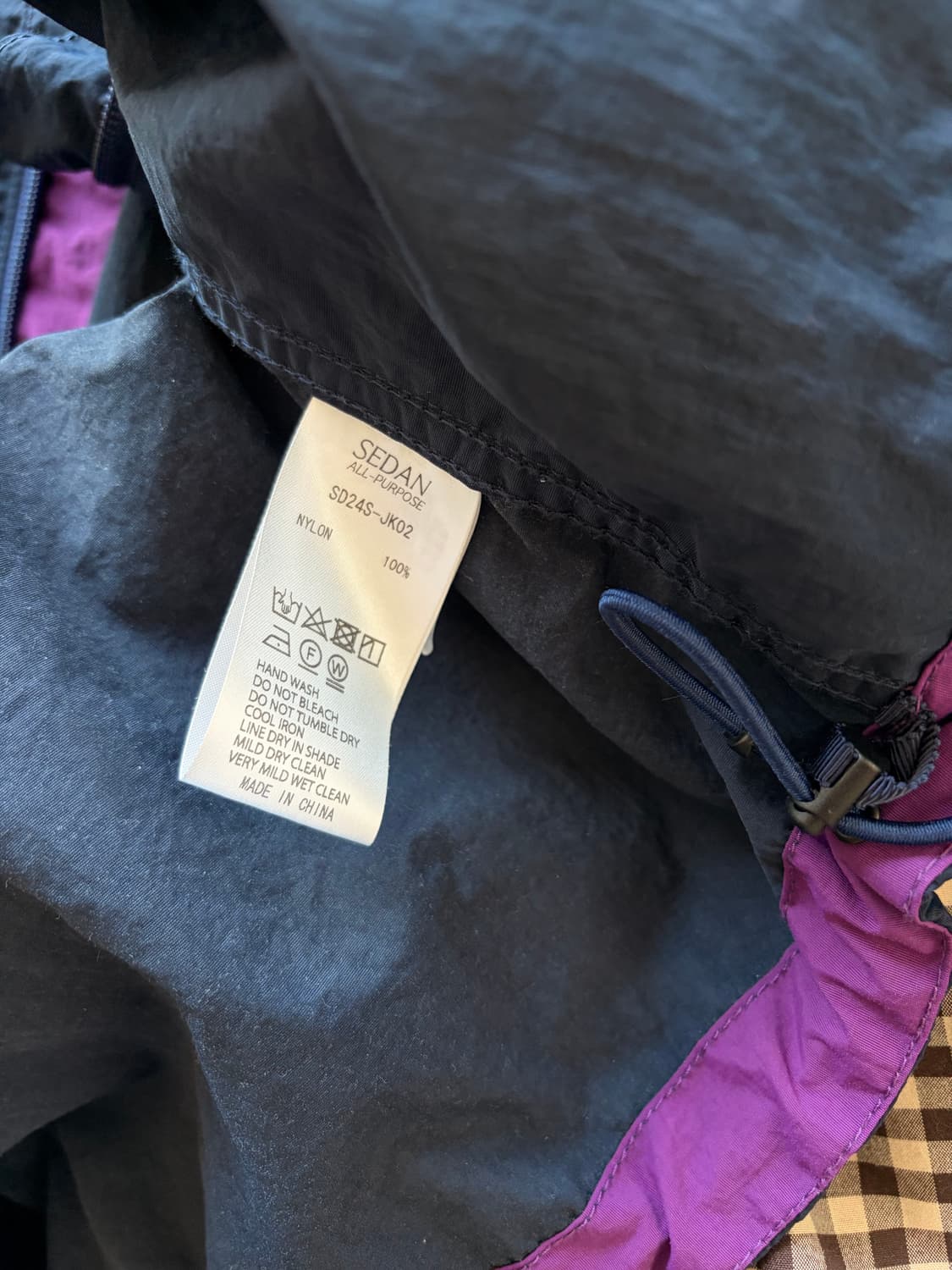 세단 올 퍼포즈 빅 라이트 재킷 네이비 / XL 상품이미지4