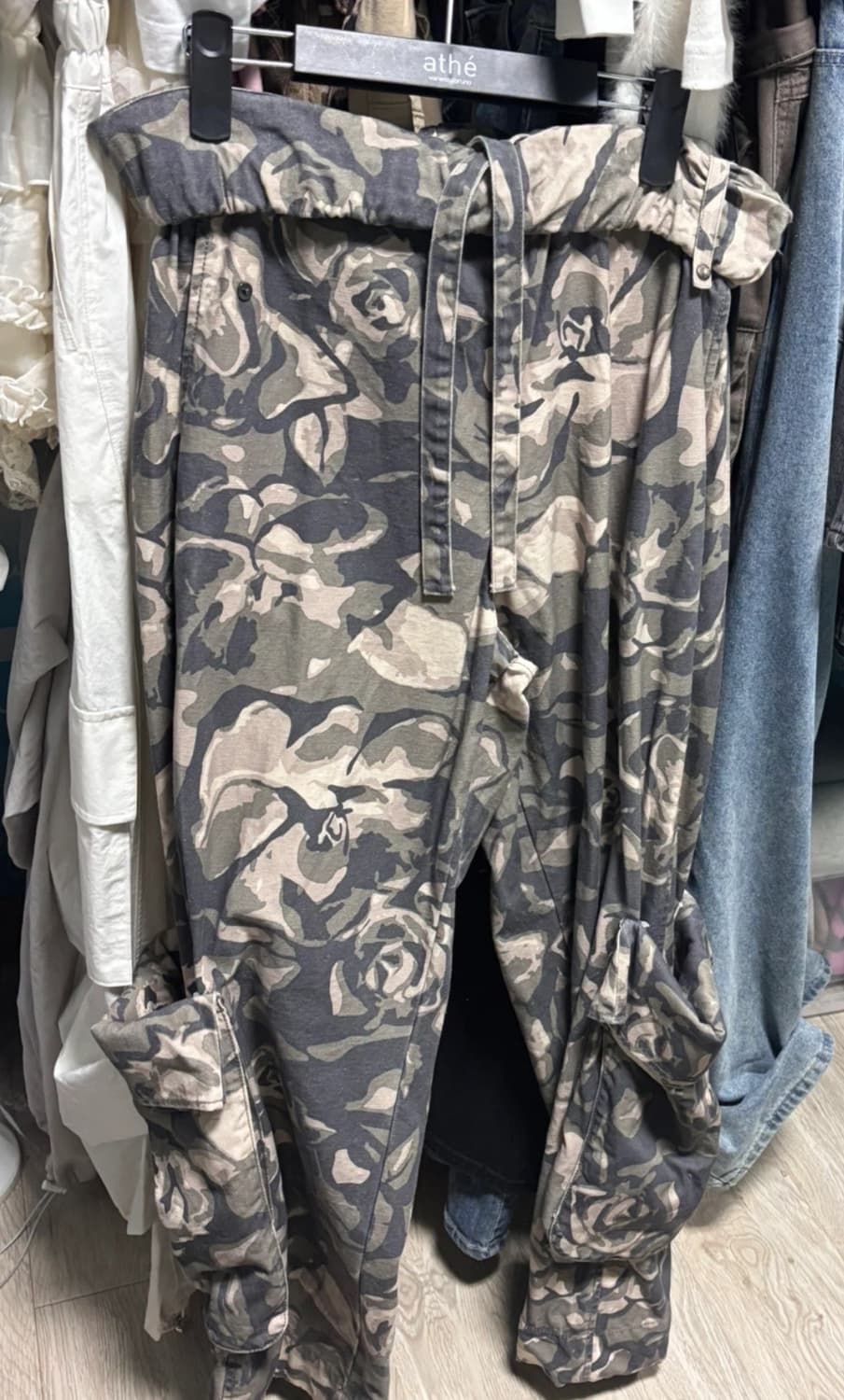 오픈와이와이 카모 롤드 팬츠 상품이미지2