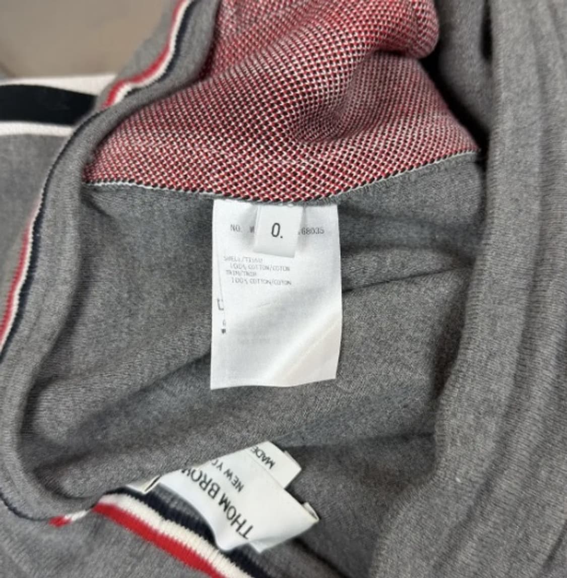 [정품] 트리컬러 사이드 스트라이프 조거 팬츠 그레이 S 상품이미지5