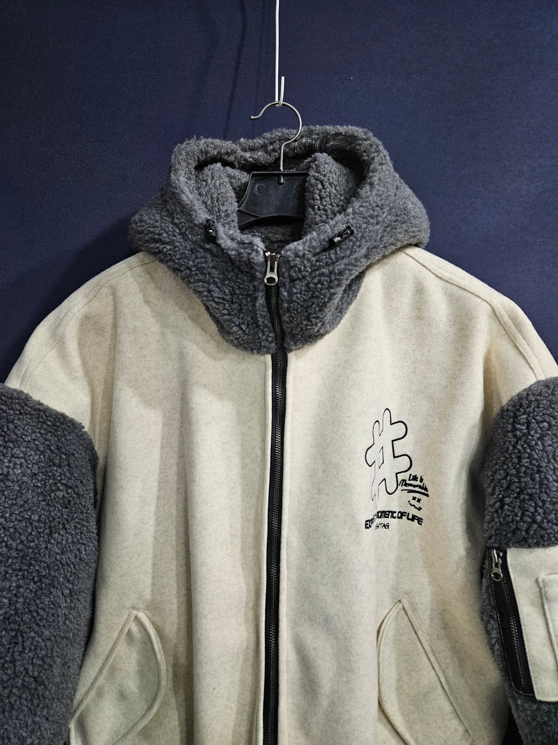 오네오라잇 투톤컬러 남성 FREE 자켓  상품이미지7