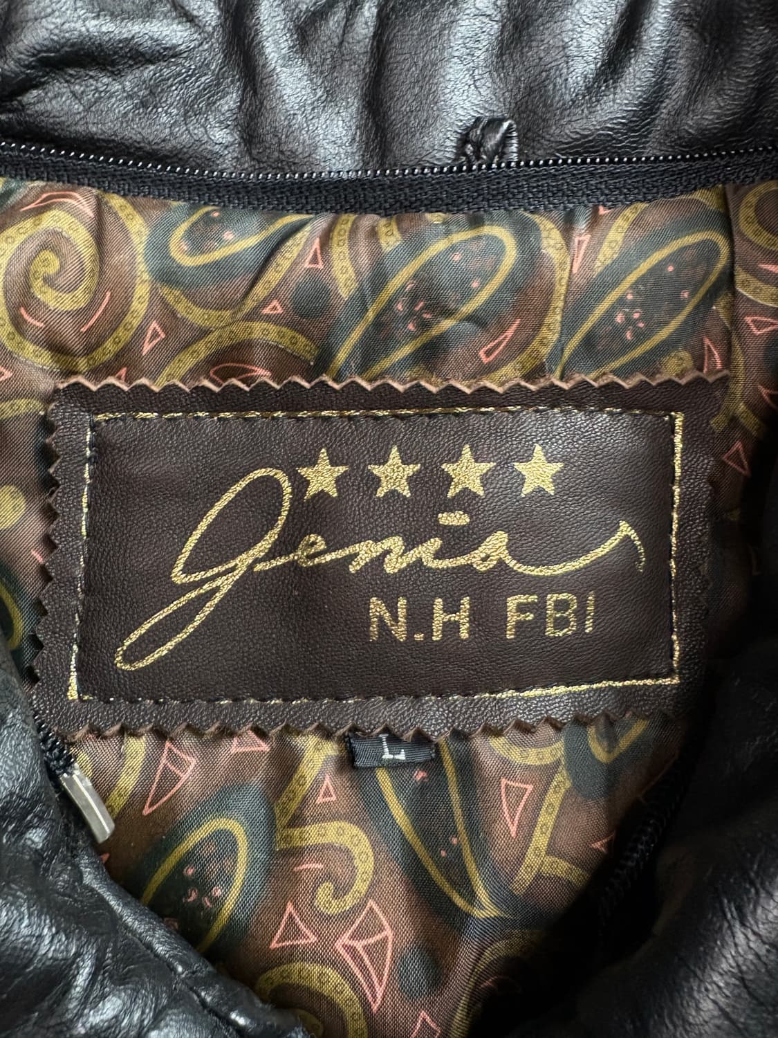 빈티지 아카이브 양가죽 봄버 자켓 3377 상품이미지3