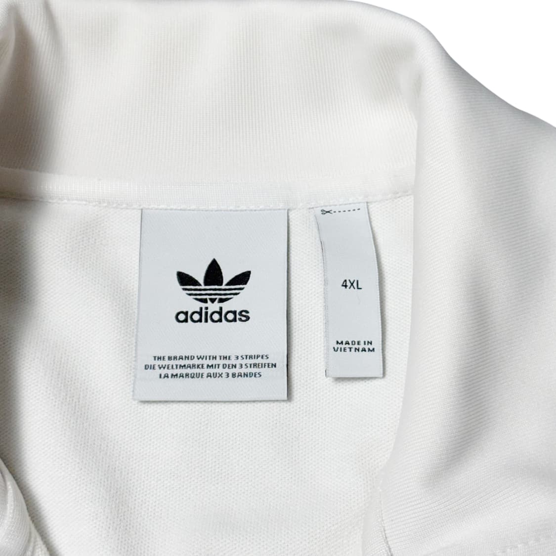 (4XL) 아디다스 신형 베켄바우어 트랙탑 져지 화이트블랙 상품이미지4