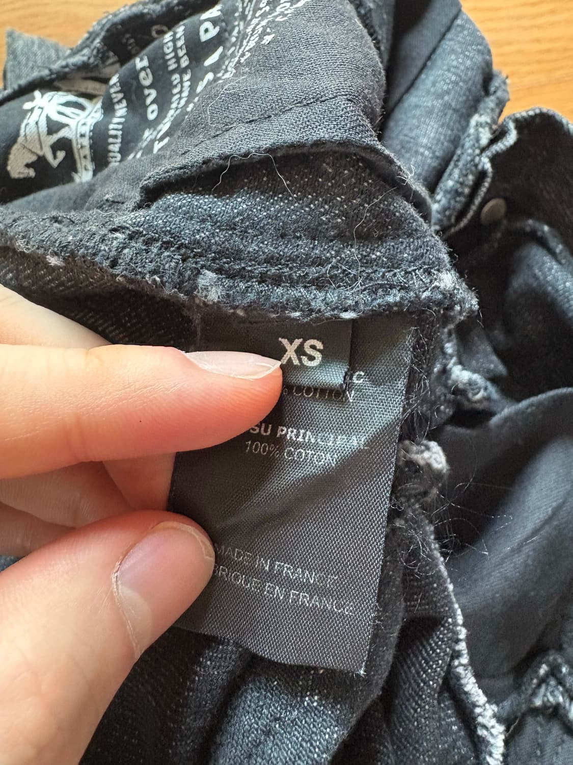 베트멍 17 펨므 리워크진 흑청 xs 상품이미지8