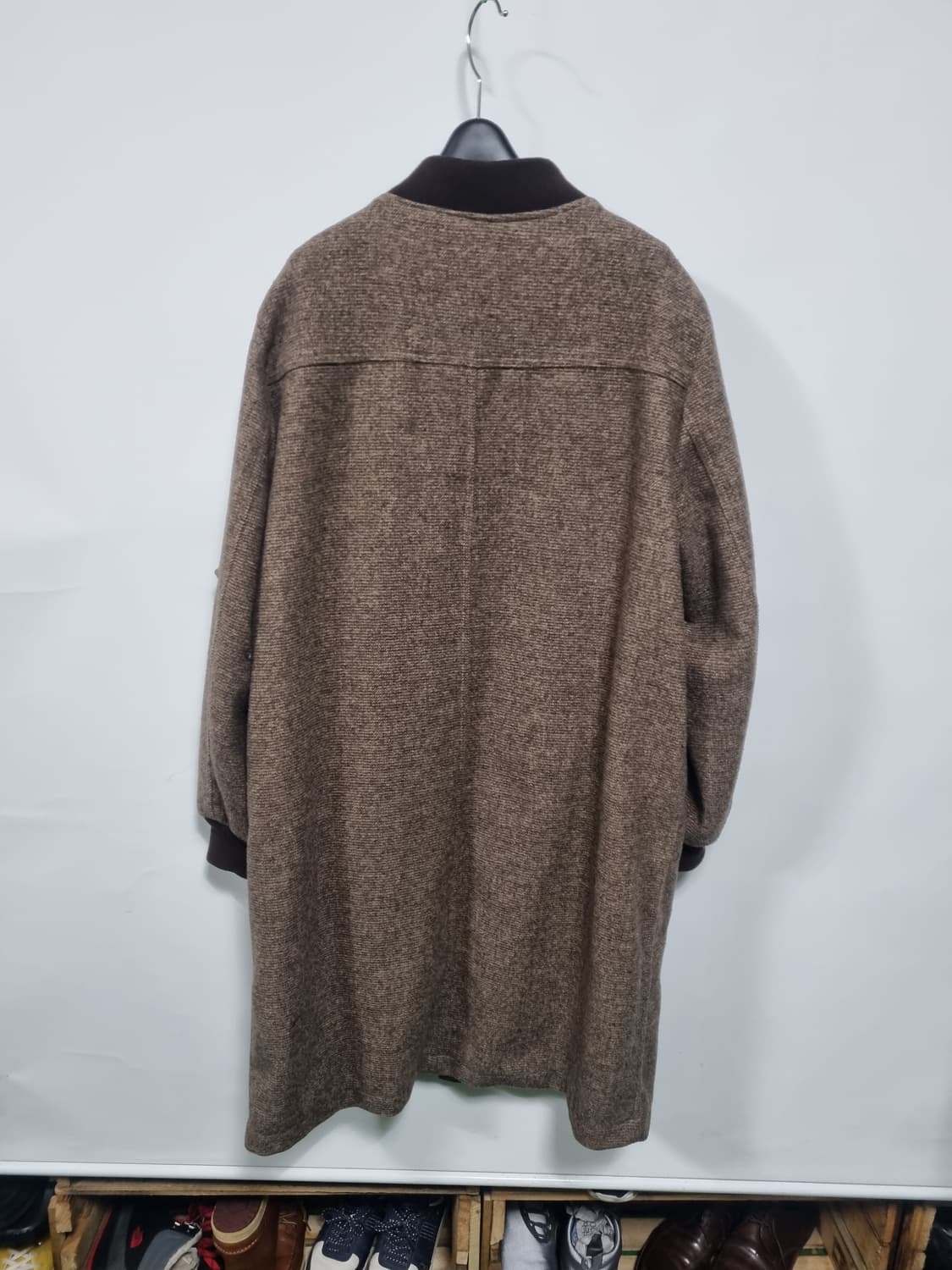 Mr Big 라운드 모직 겨울코트 XL 상품이미지3