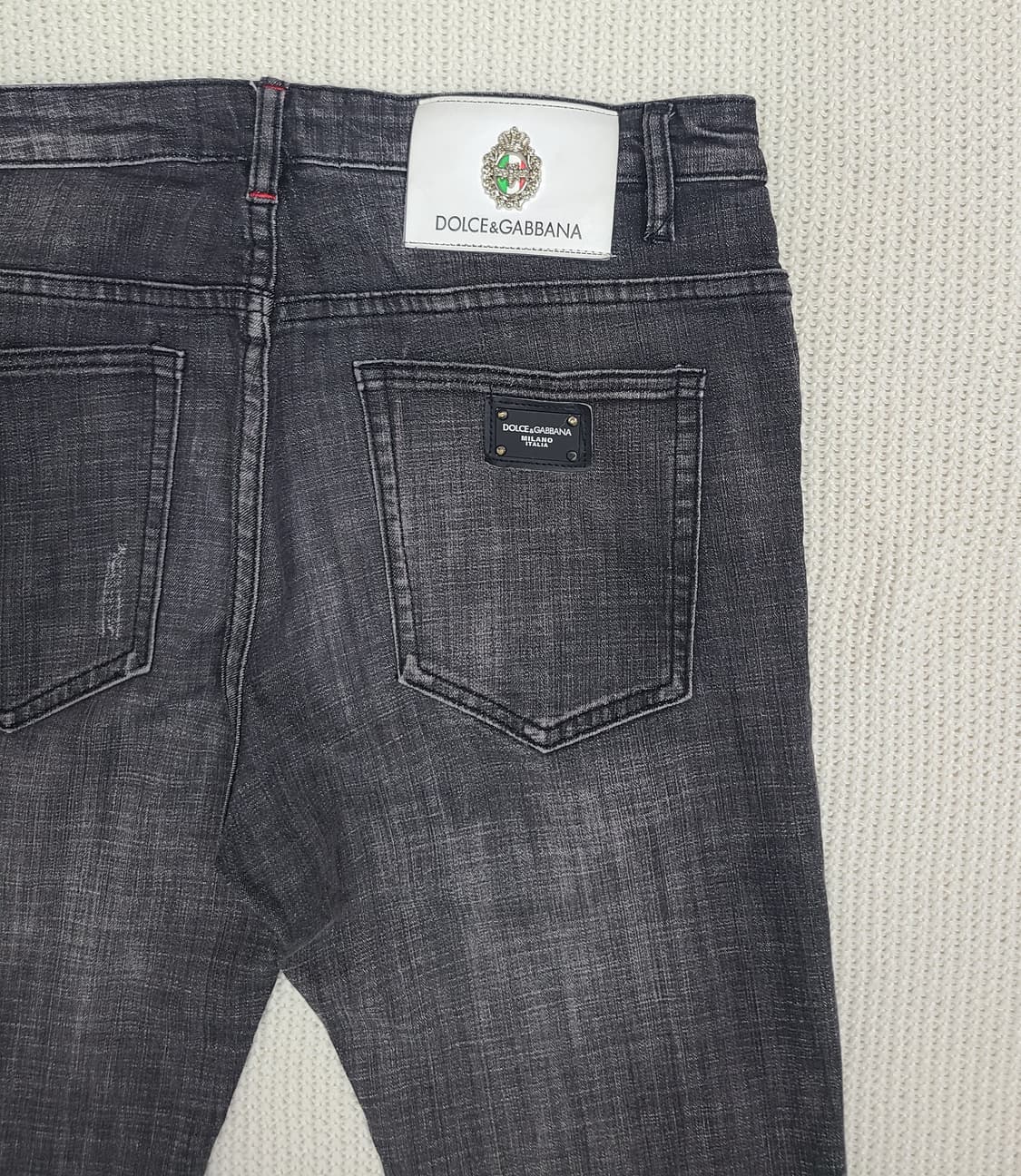DOLCE & GABBANA  SILK-BLEND 데님 상품이미지8