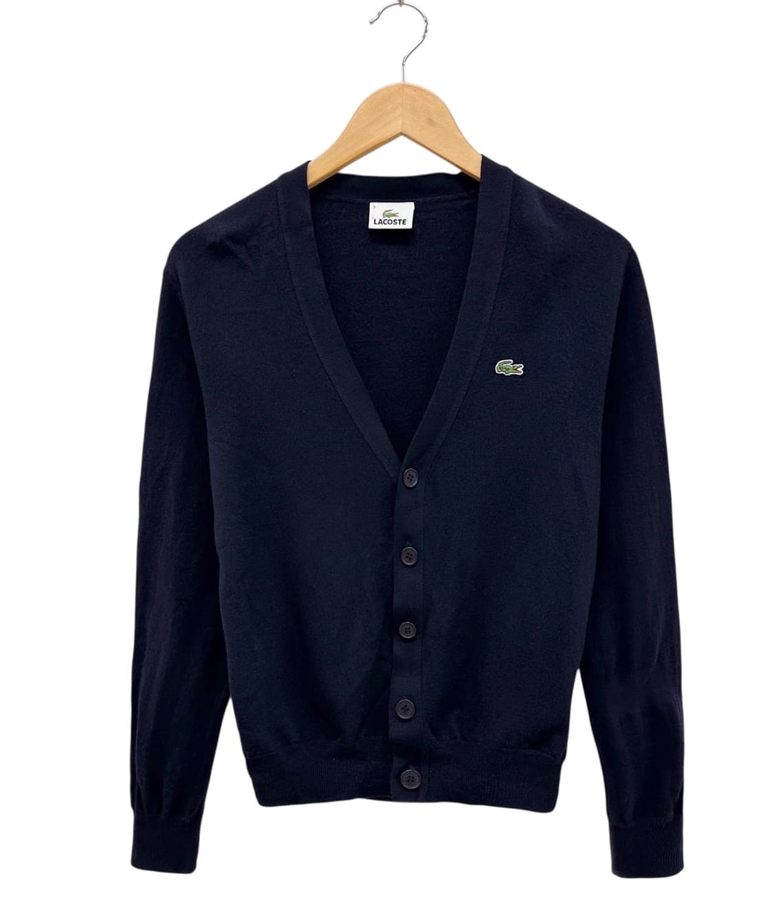 라코스테 울 가디건 네이비 (S~M) 상품이미지1