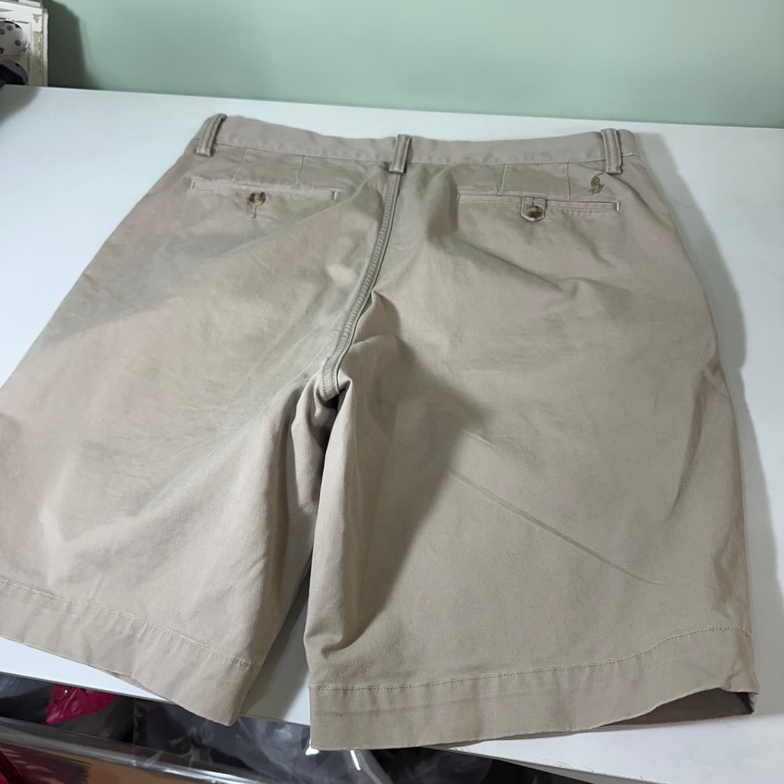 L-XL 34 폴로 랄프로렌 딥베이지 클래식핏 코튼 치노반바지 쇼츠 상품이미지6