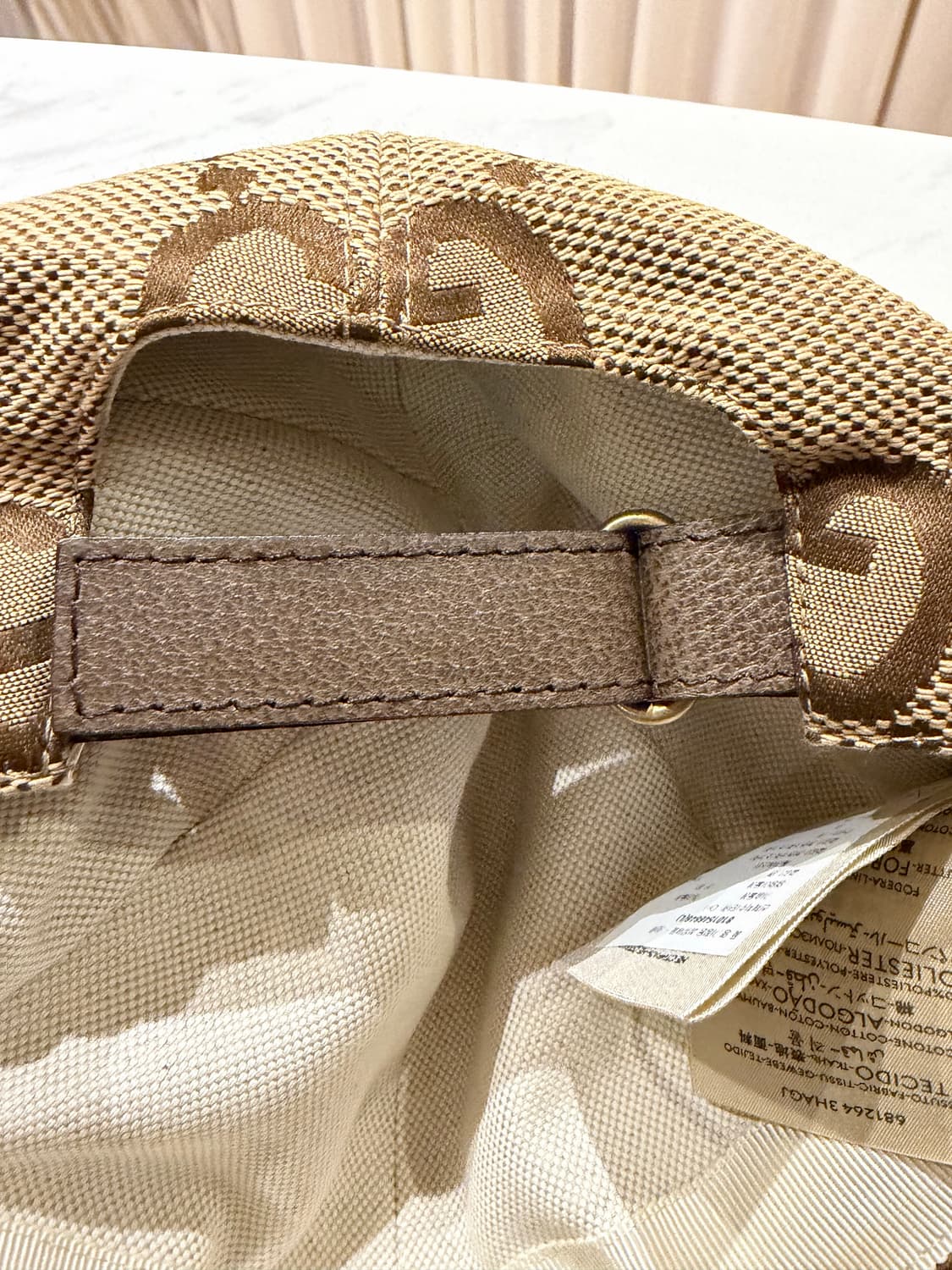 구찌 점보 볼캡 L 상품이미지5