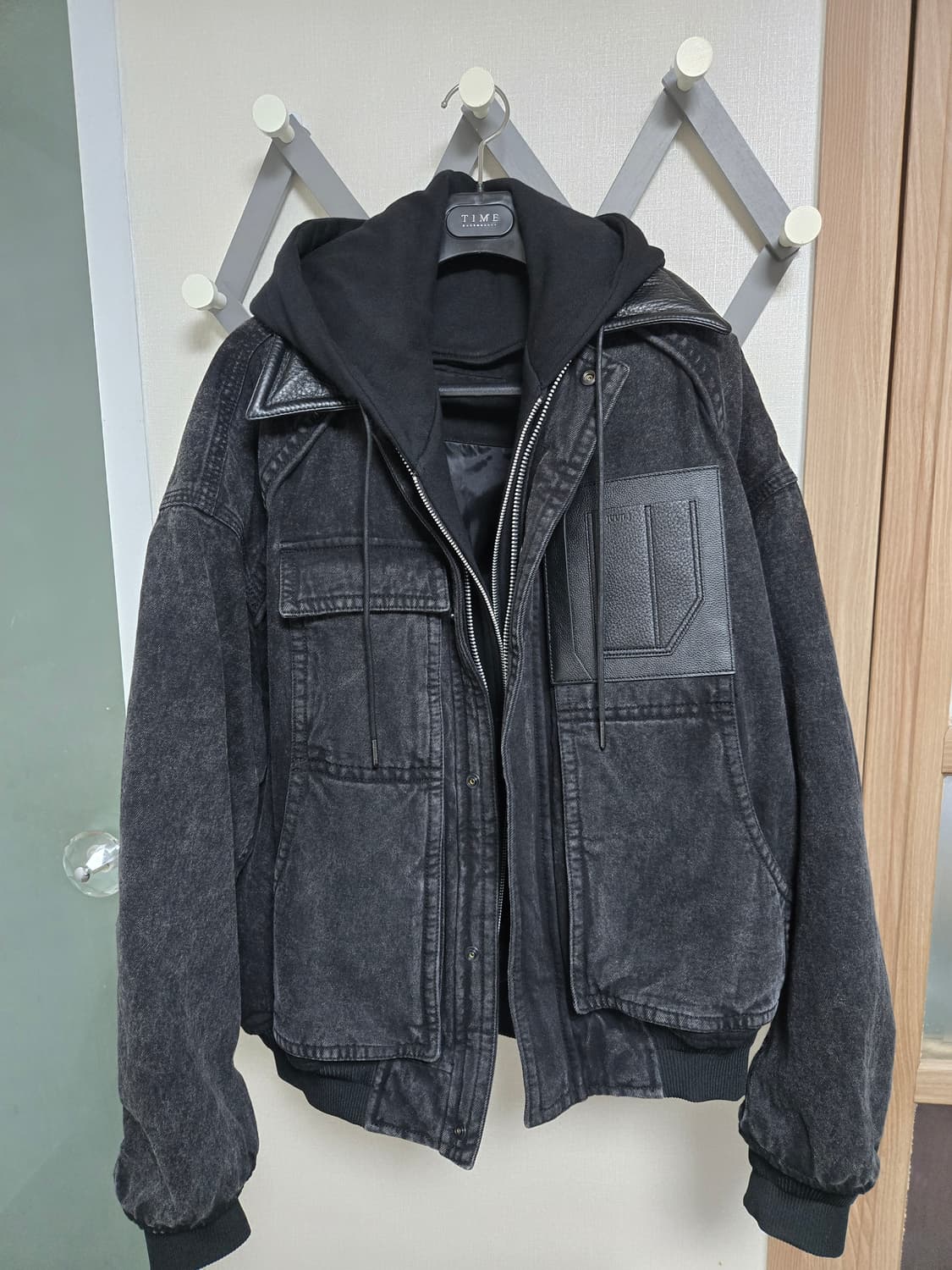 준지 데님 후드 마원 상품이미지1