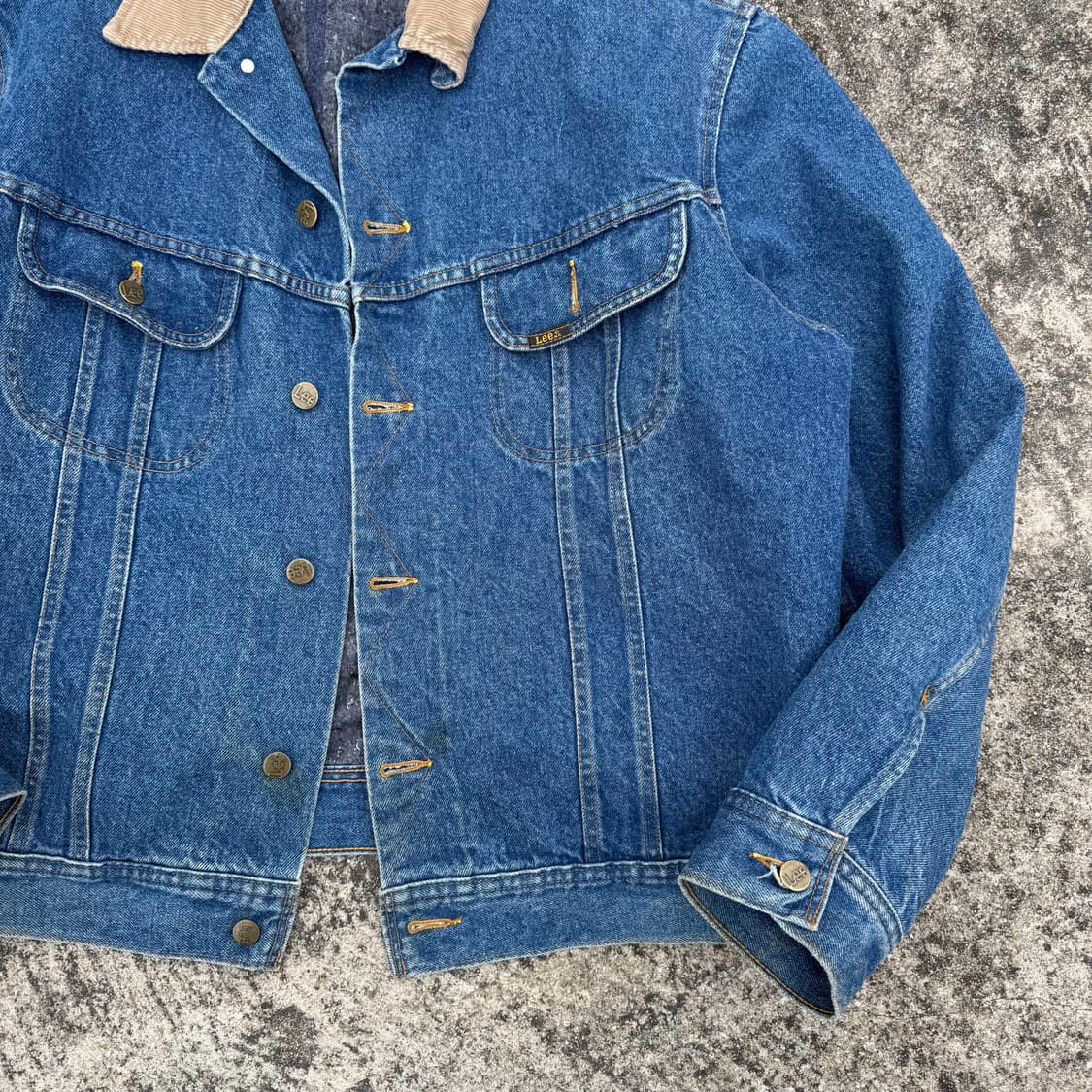 [XXL] 80s Lee 리 스톰라이더 블랭킷 데님 자켓 상품이미지5