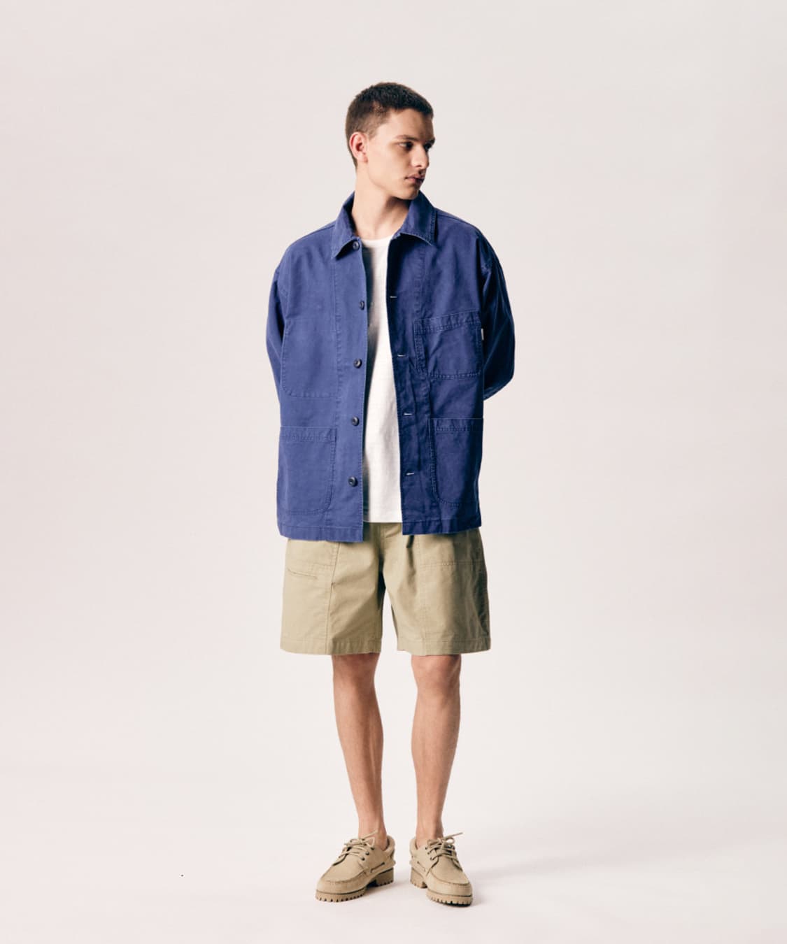 에스피오나지 워시드코튼 서프 쇼트 팬츠 L 상품이미지1