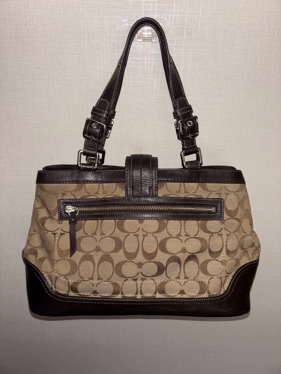 🚨연말세일🚨Coach Brown Shoulder 상품이미지3