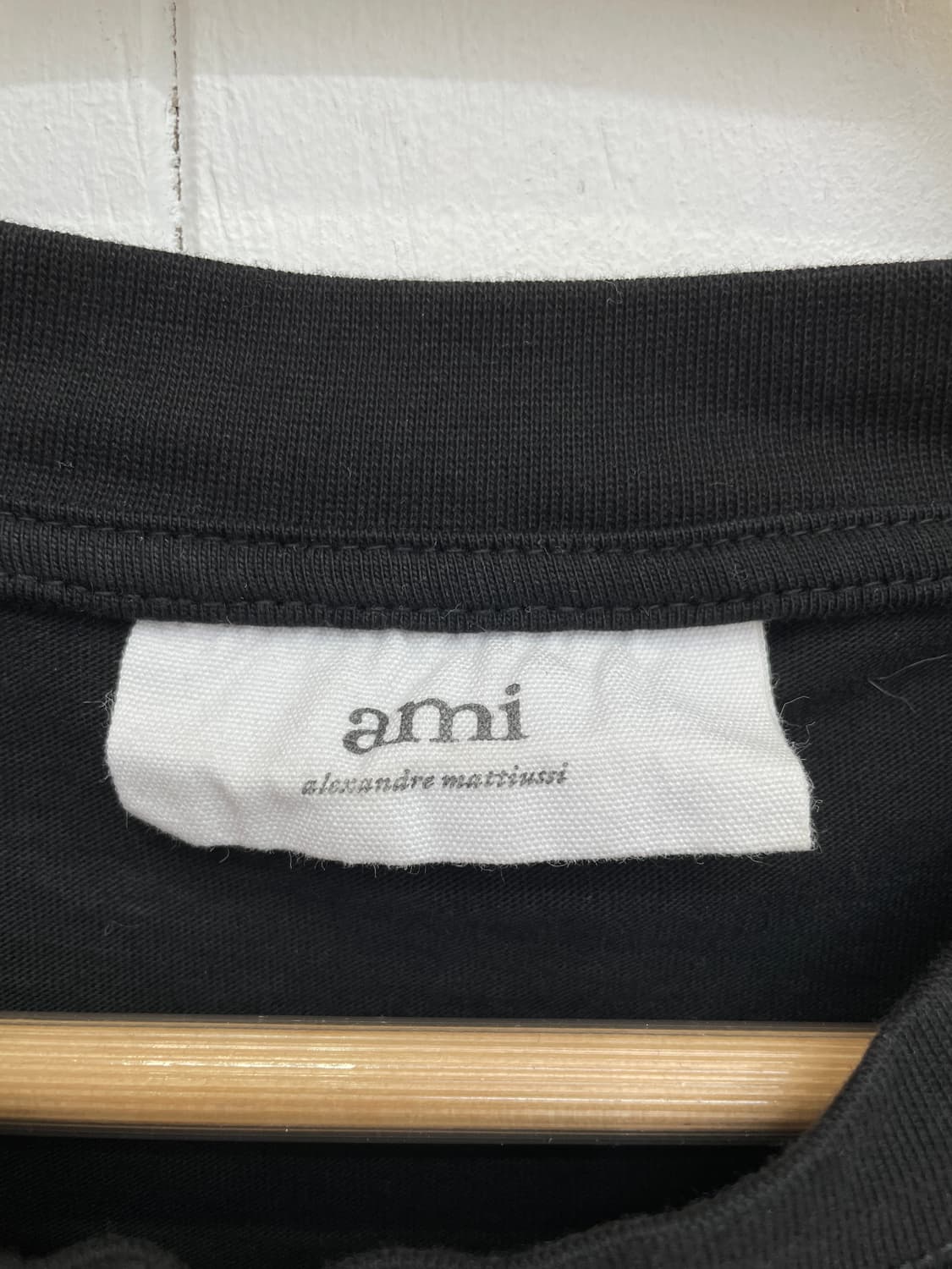 아미(AMI) 스몰 하트 로고 반팔 티셔츠 상품이미지6