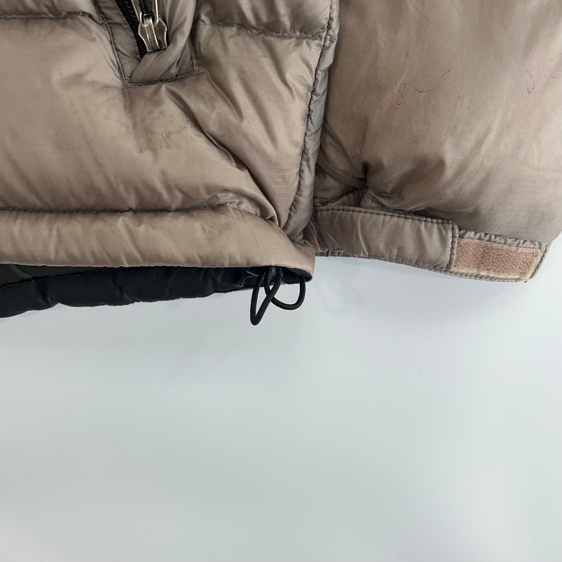 The north face 노스페이스 800 그레이베이지  패딩 상품이미지6