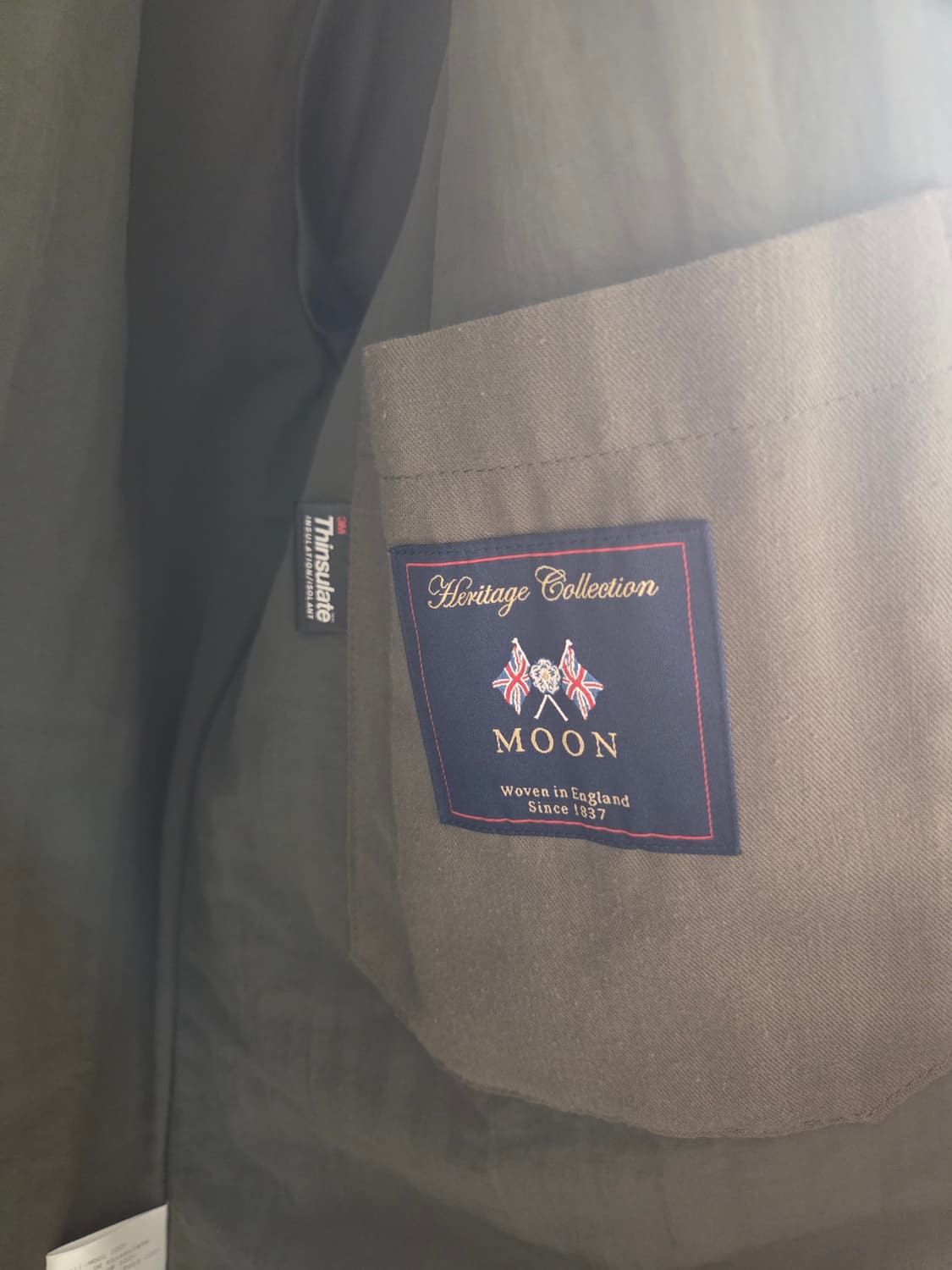 어나더오피스 봉주르 싱글코트 1 브라운 상품이미지5