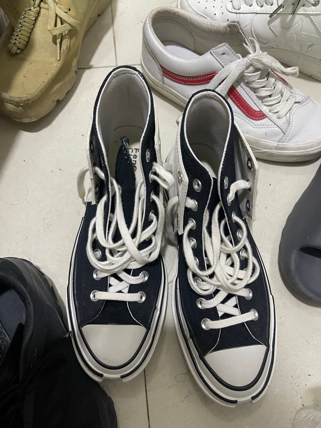 컨버스 펑첸왕 콜라보 하이 스니커즈 260 상품이미지1