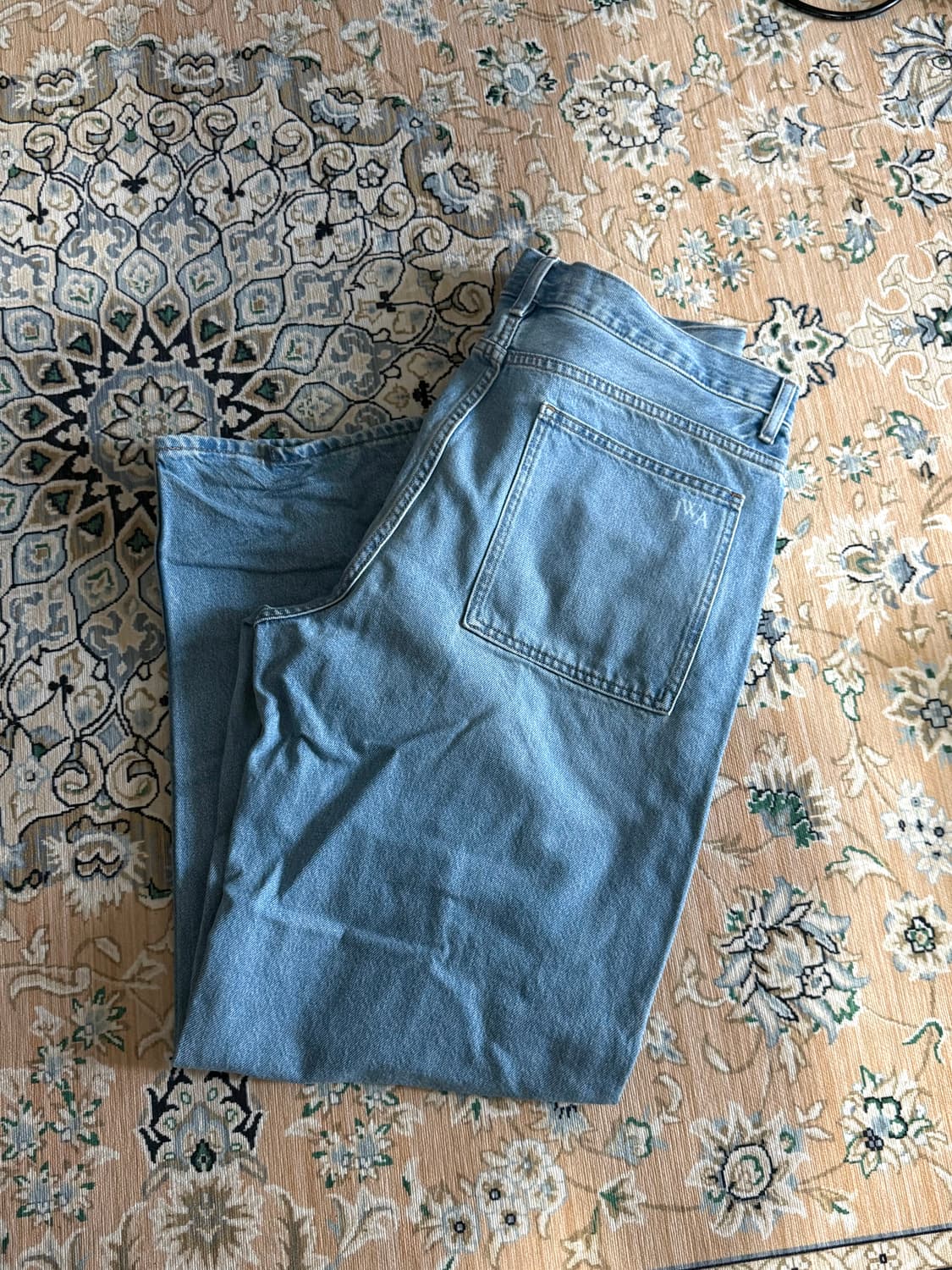 [유니클로 x JW앤더슨] 연청 데님 스트레이트진 36 상품이미지1