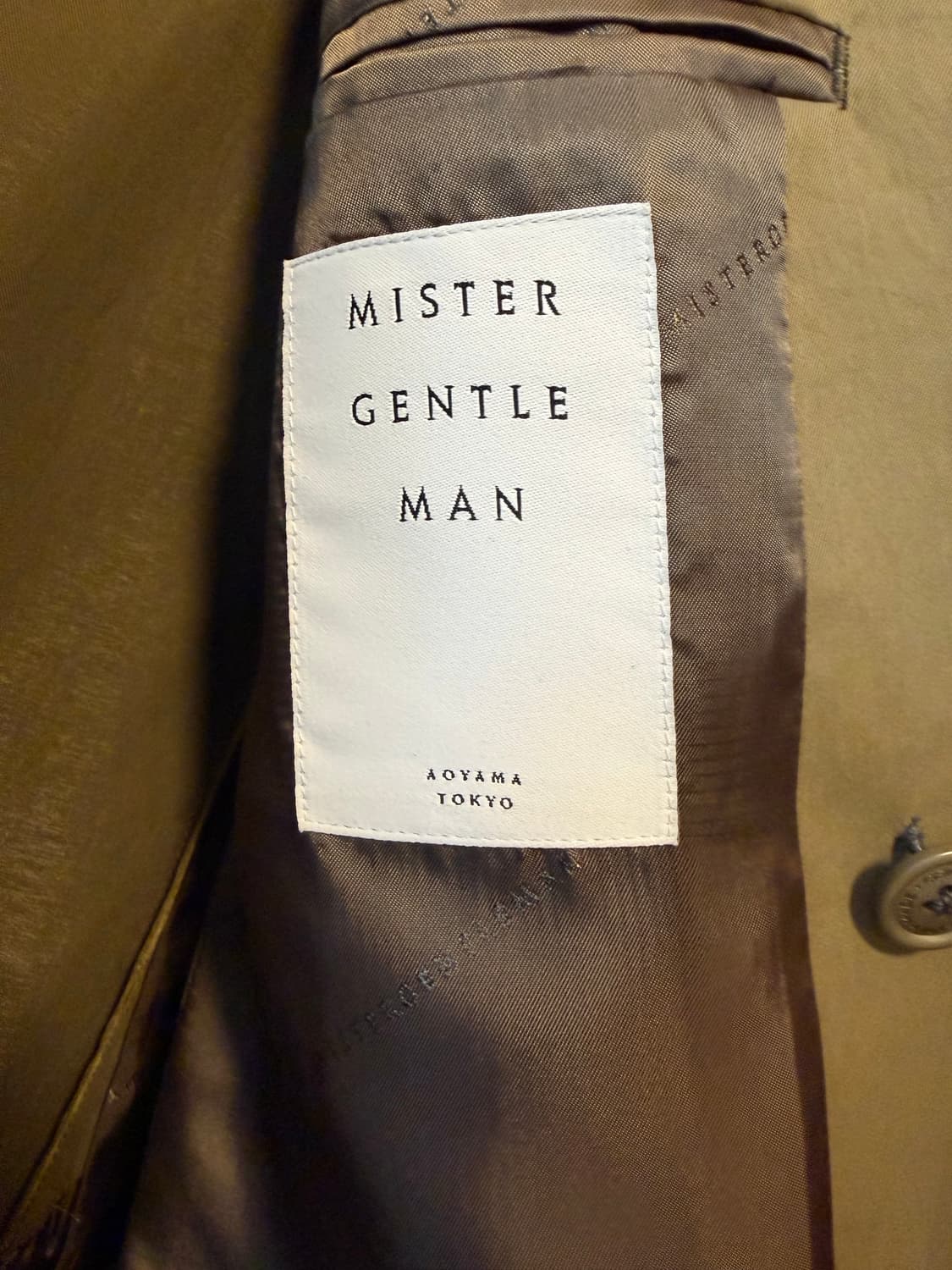 미스터젠틀맨 더블 카키 블레이저 상품이미지4