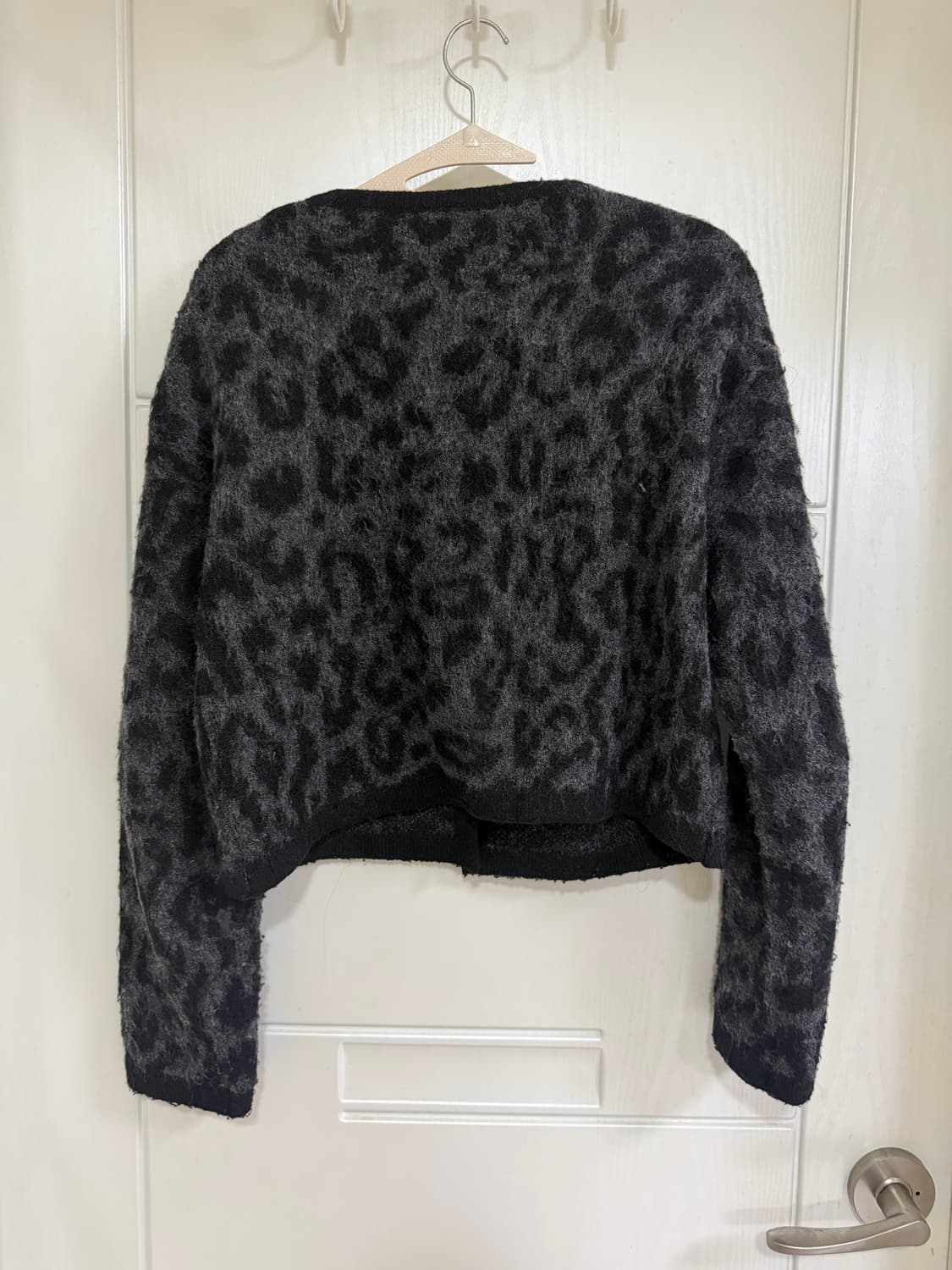 레오파드 헤어리 가디건 상품이미지5