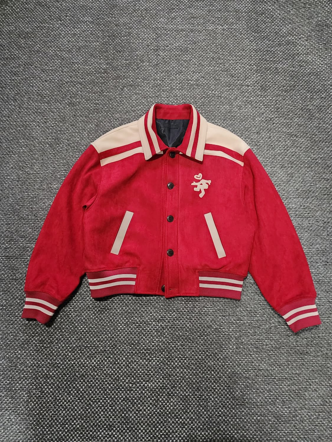 DNSR 디앤에스알 하트필드 크롭 바시티 자켓 L 상품이미지1