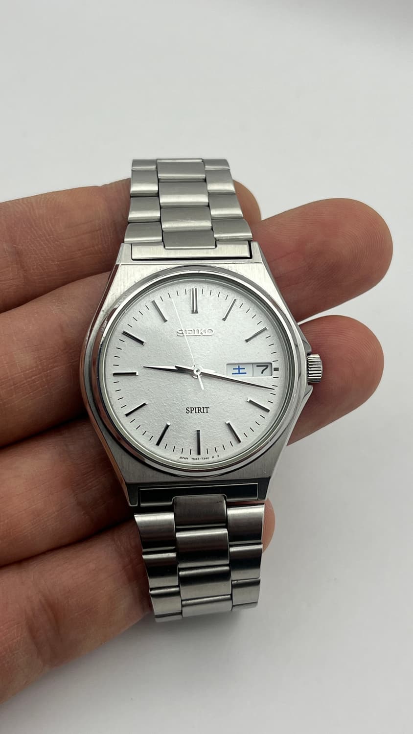 세이코 남성용 빈티지 데이데이트 상품이미지4