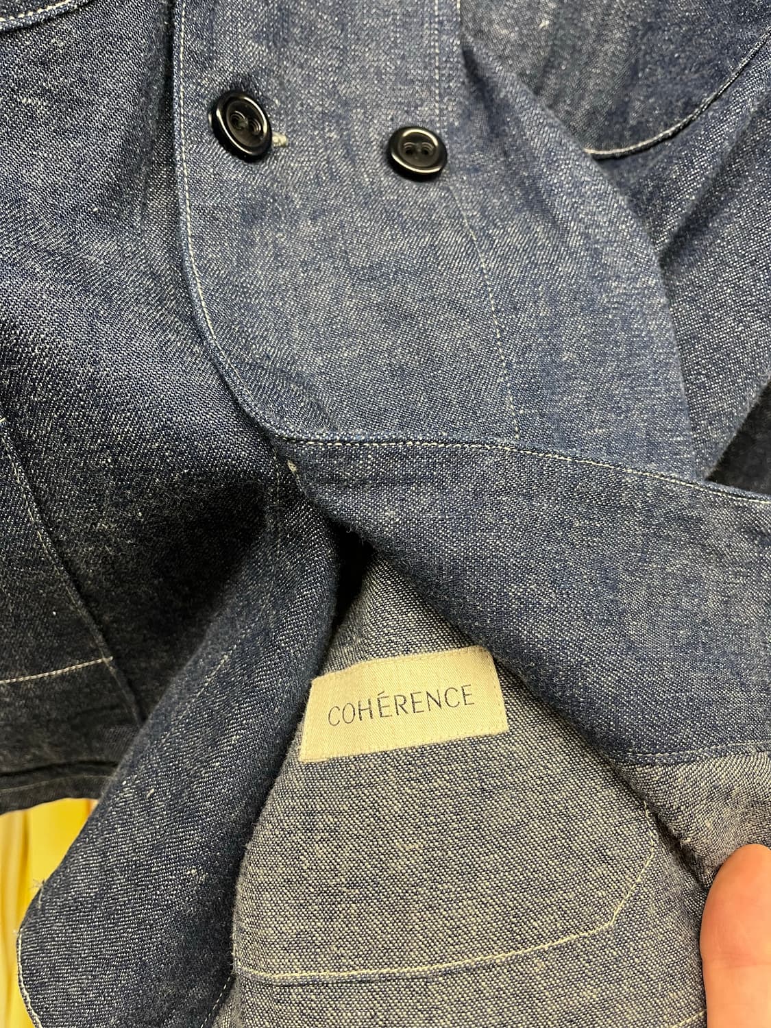 코히어런스 KEES 10oz Logger Selvedge Denim Ja 상품이미지2