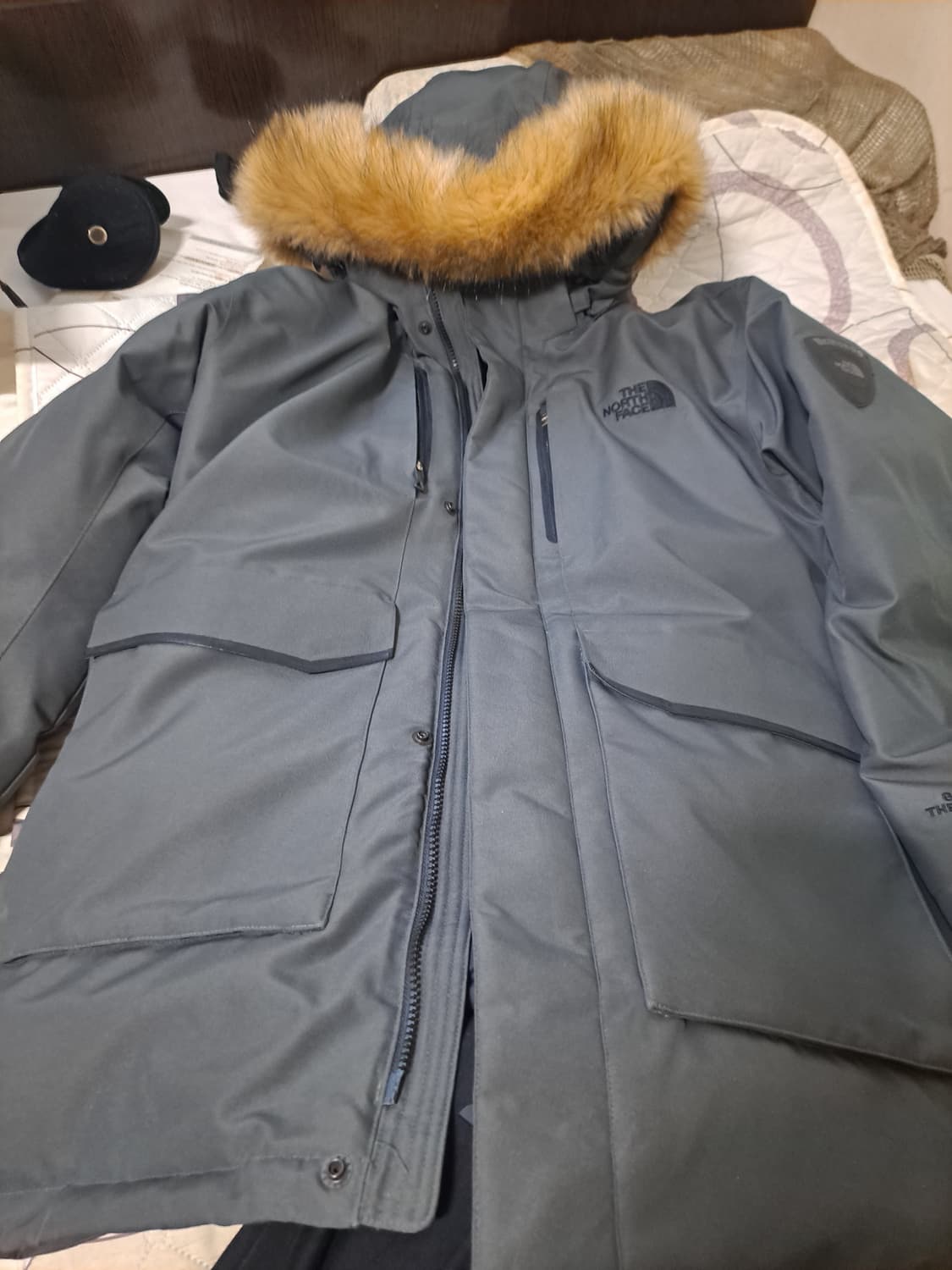 노스페이스 맥머도 패딩 XL 105 다크 그레이 상품이미지3